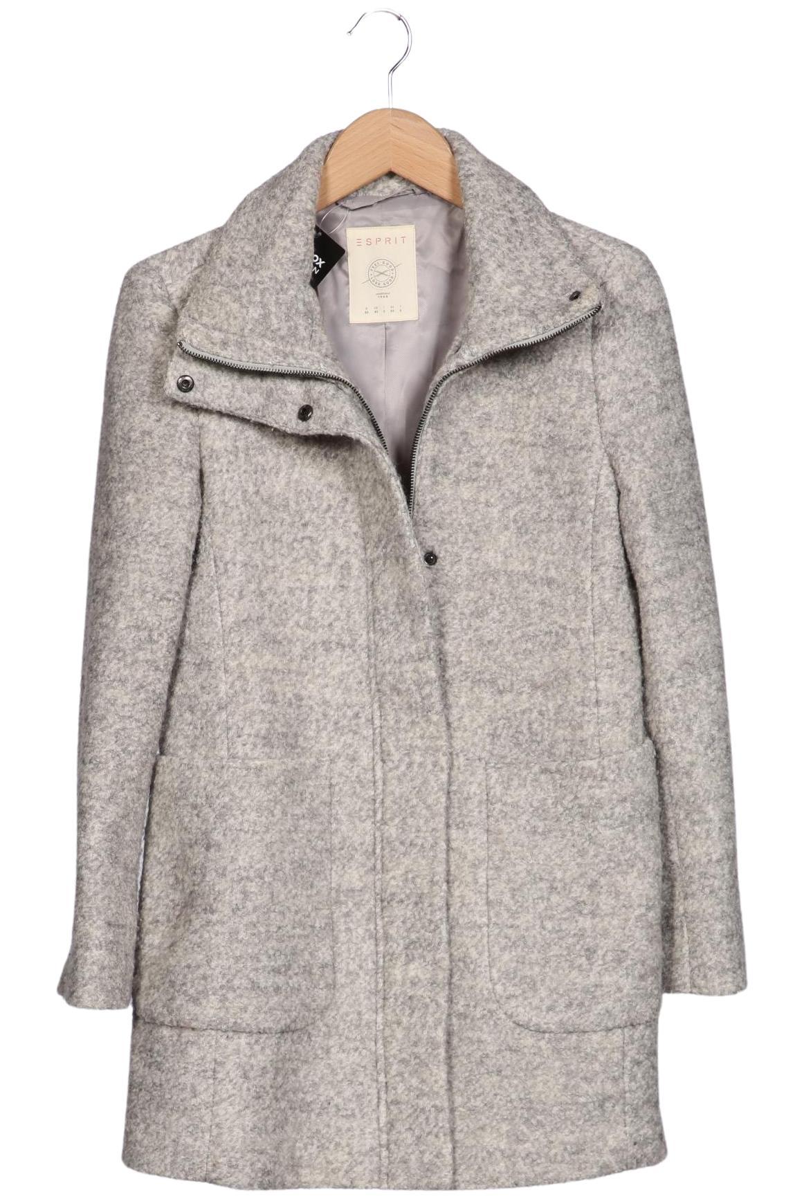 

Esprit Damen Mantel, grau, Gr. 34