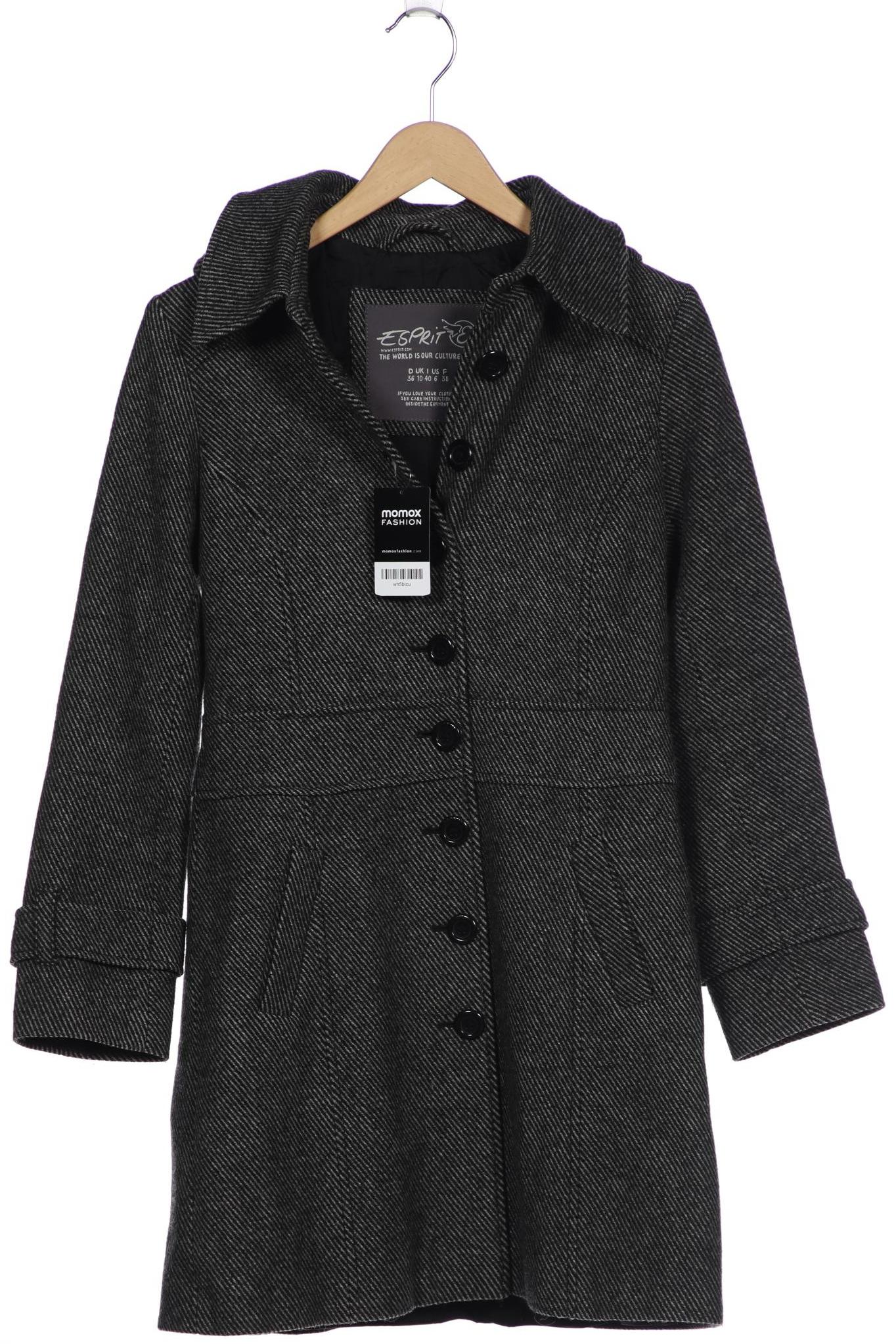 

Esprit Damen Mantel, schwarz, Gr. 36