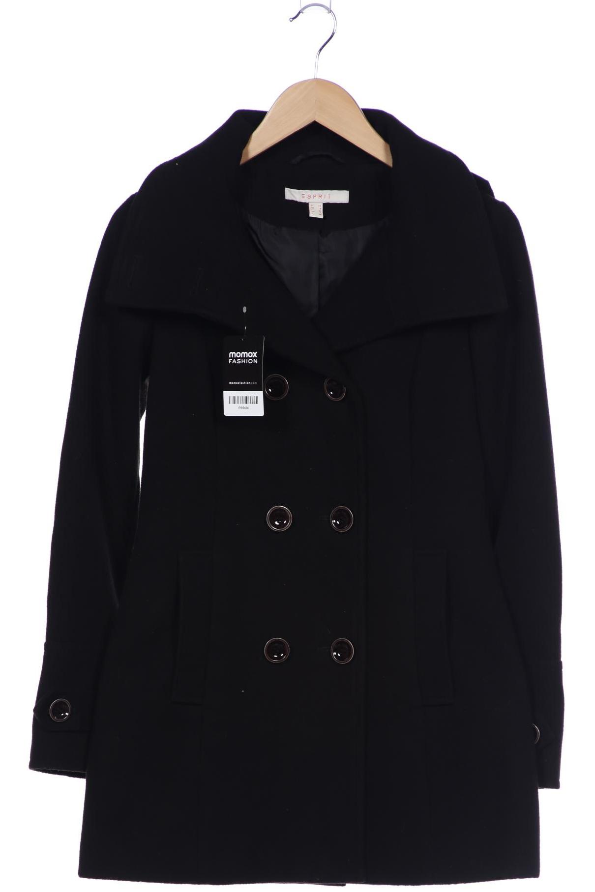 

Esprit Damen Mantel, schwarz, Gr. 34