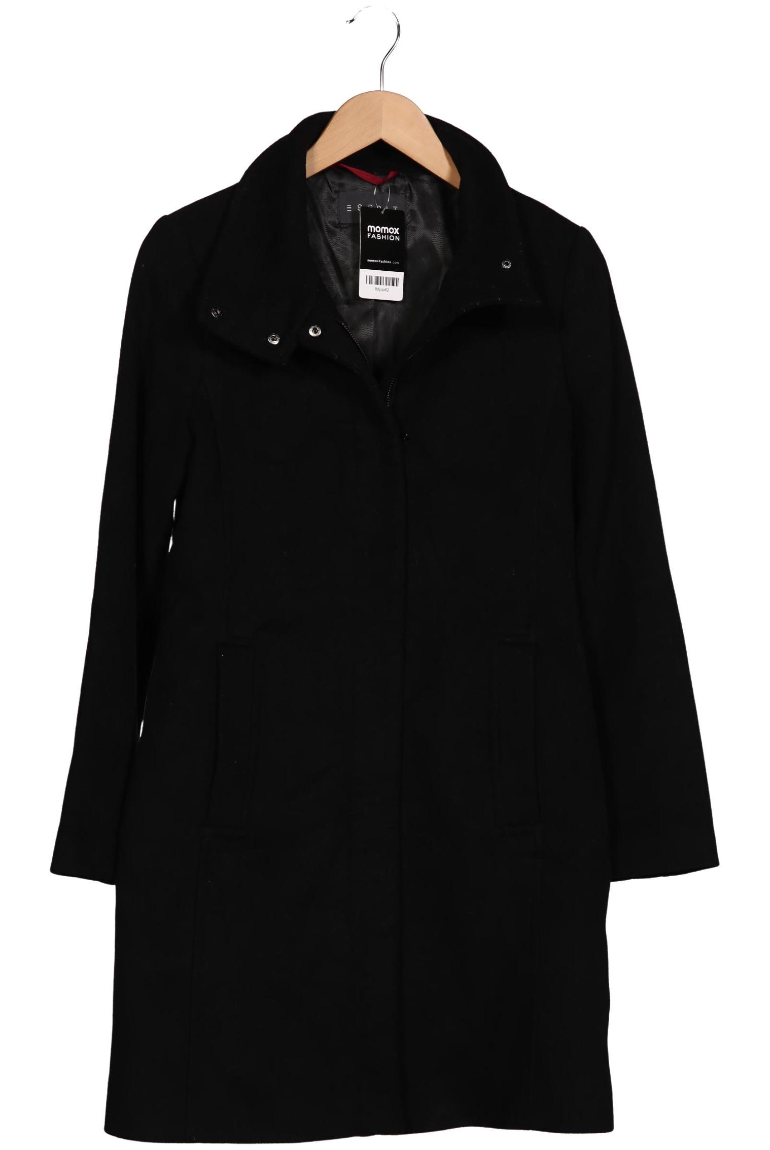 

Esprit Damen Mantel, schwarz, Gr. 36