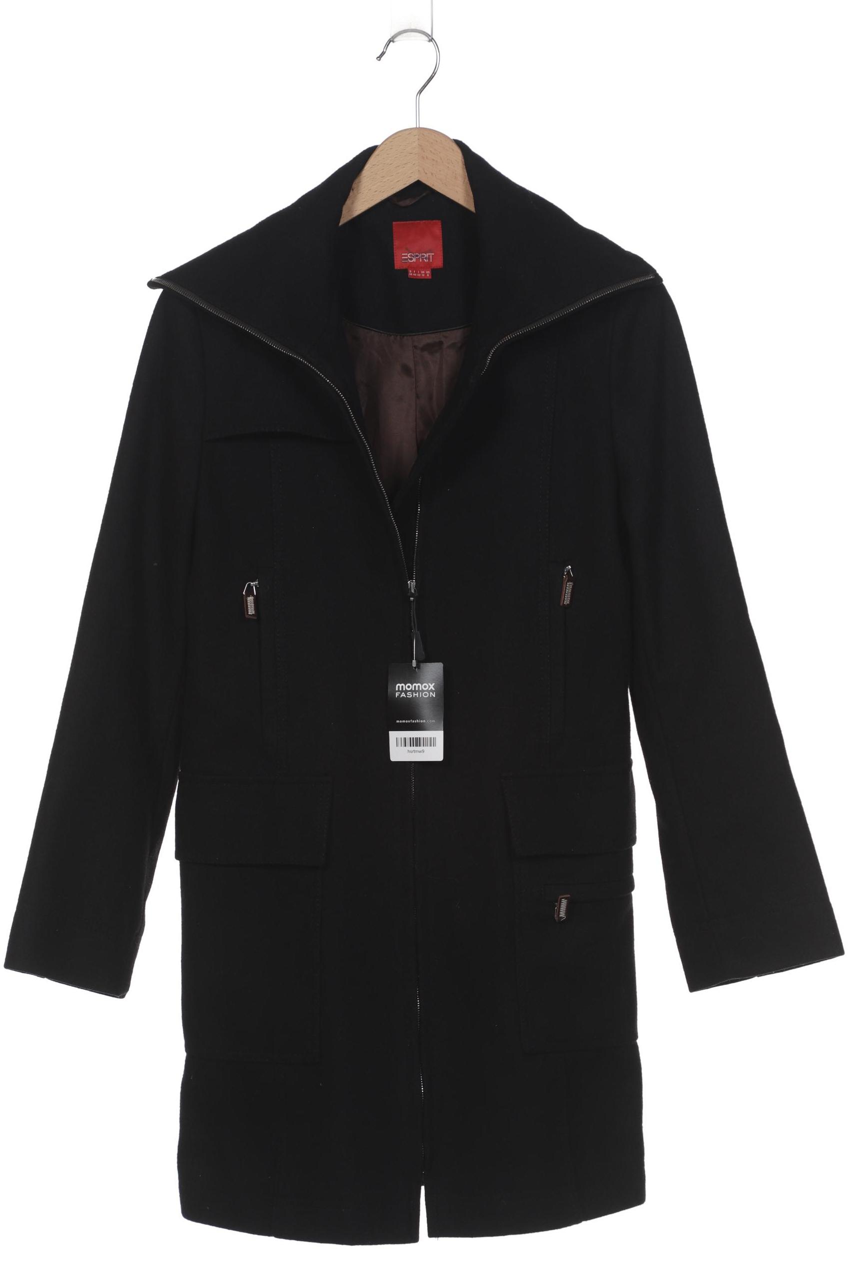

Esprit Damen Mantel, schwarz, Gr. 38