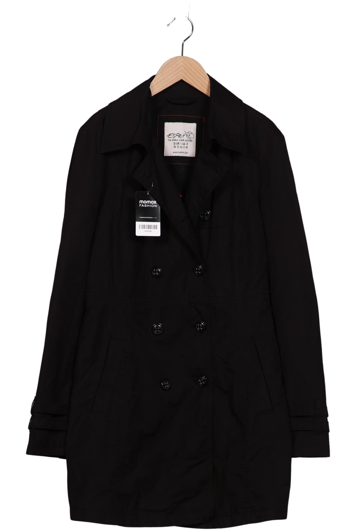 

Esprit Damen Mantel, schwarz, Gr. 38