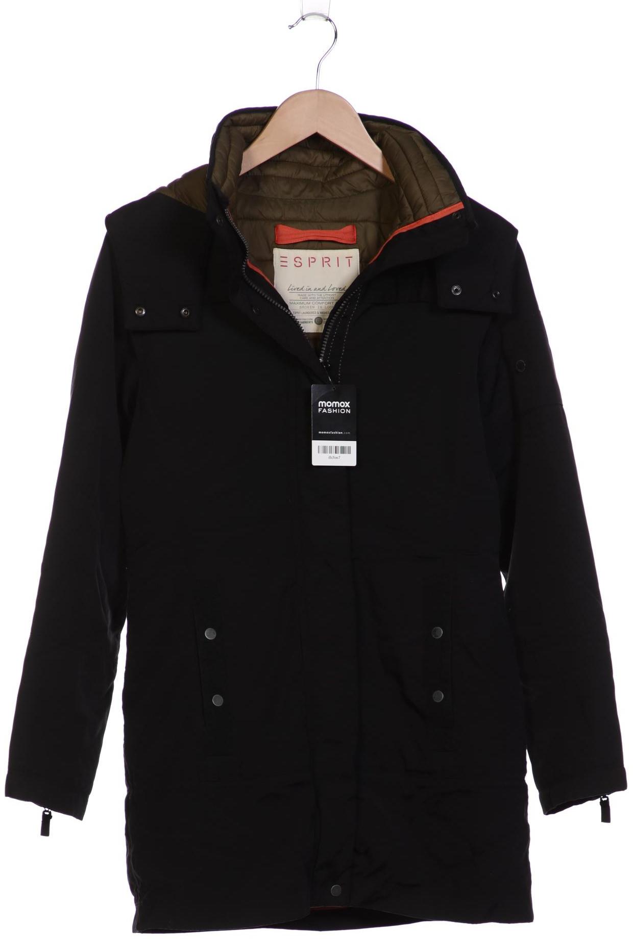 

Esprit Damen Mantel, schwarz, Gr. 34