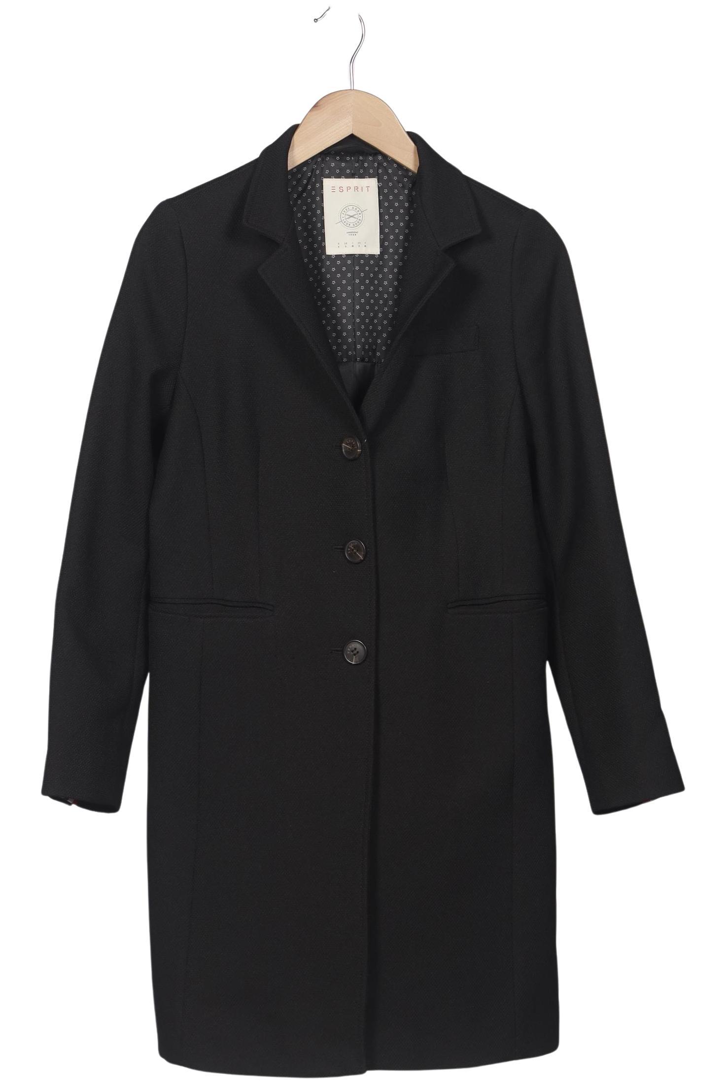 

Esprit Damen Mantel, schwarz, Gr. 36