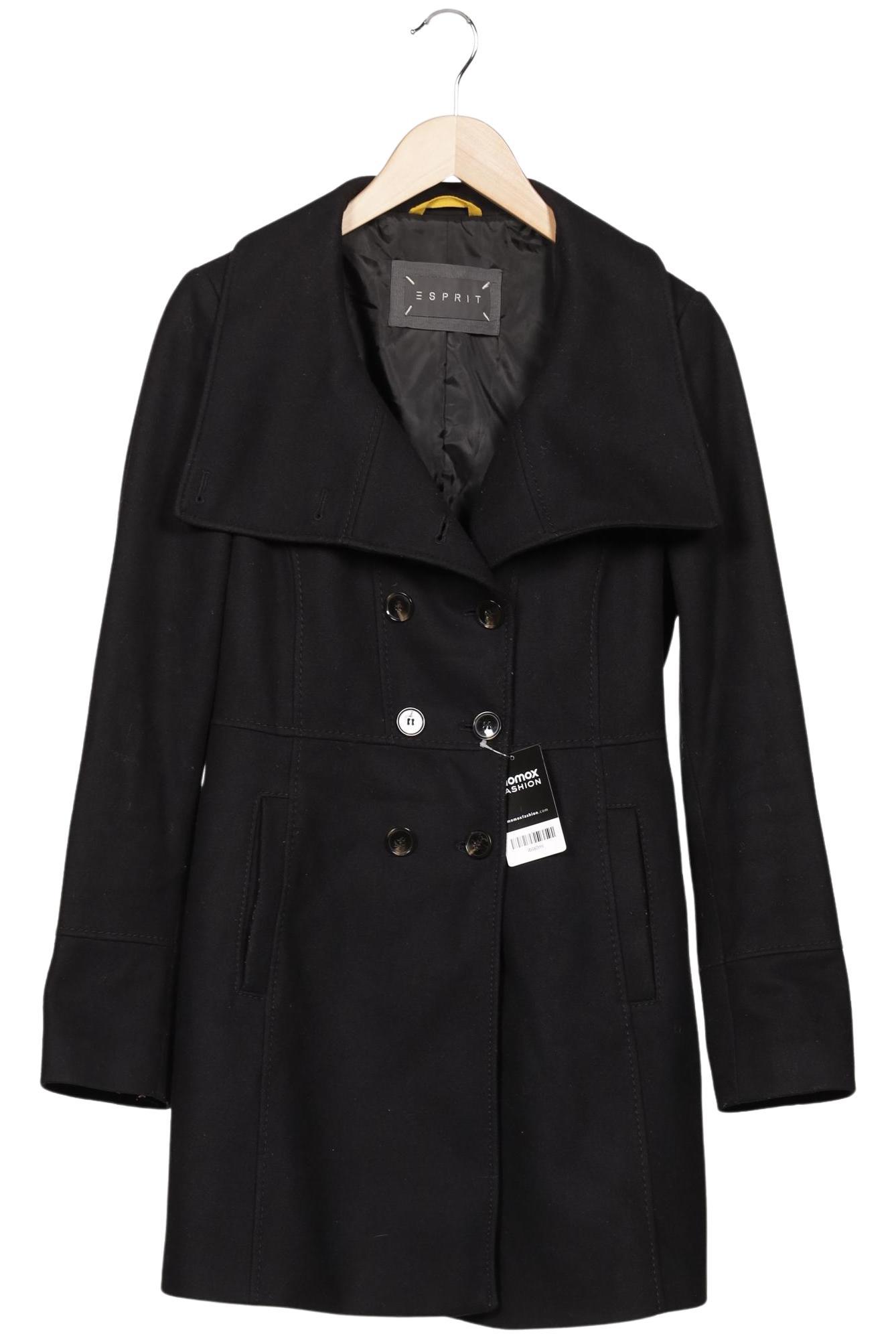 

Esprit Damen Mantel, schwarz, Gr. 36