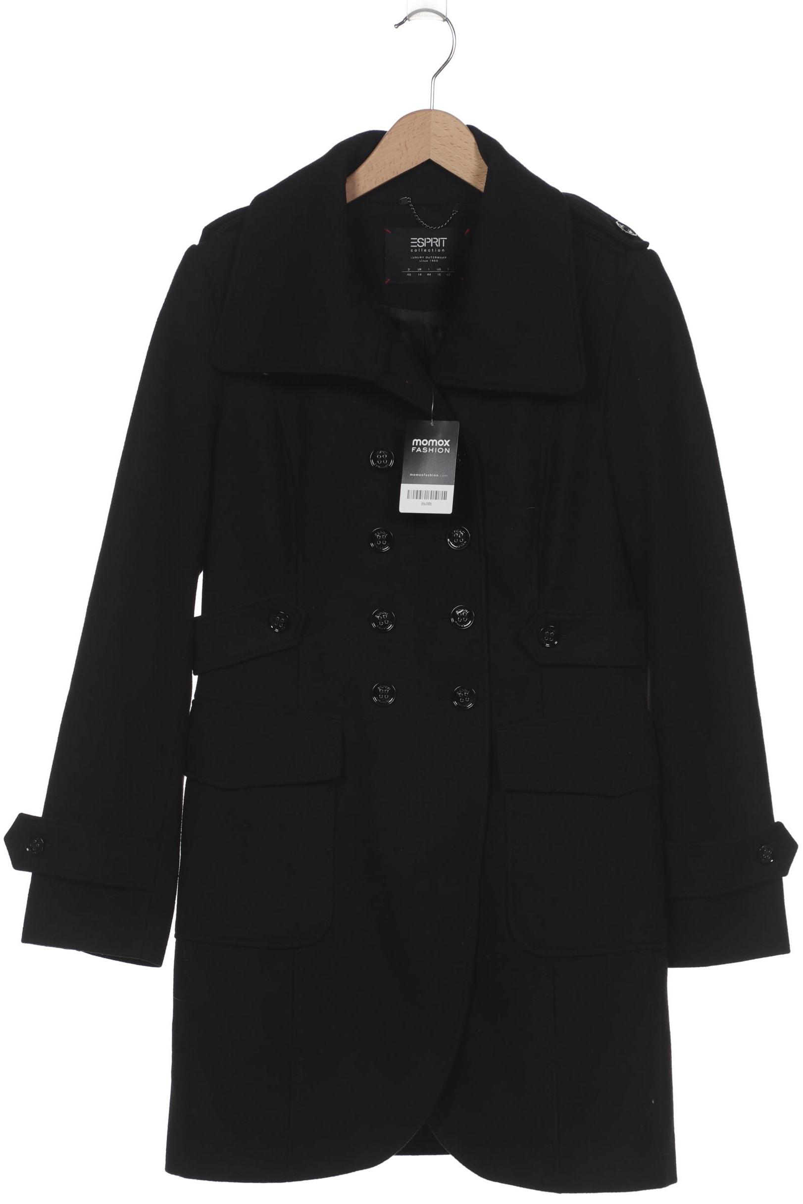 

Esprit Damen Mantel, schwarz, Gr. 40