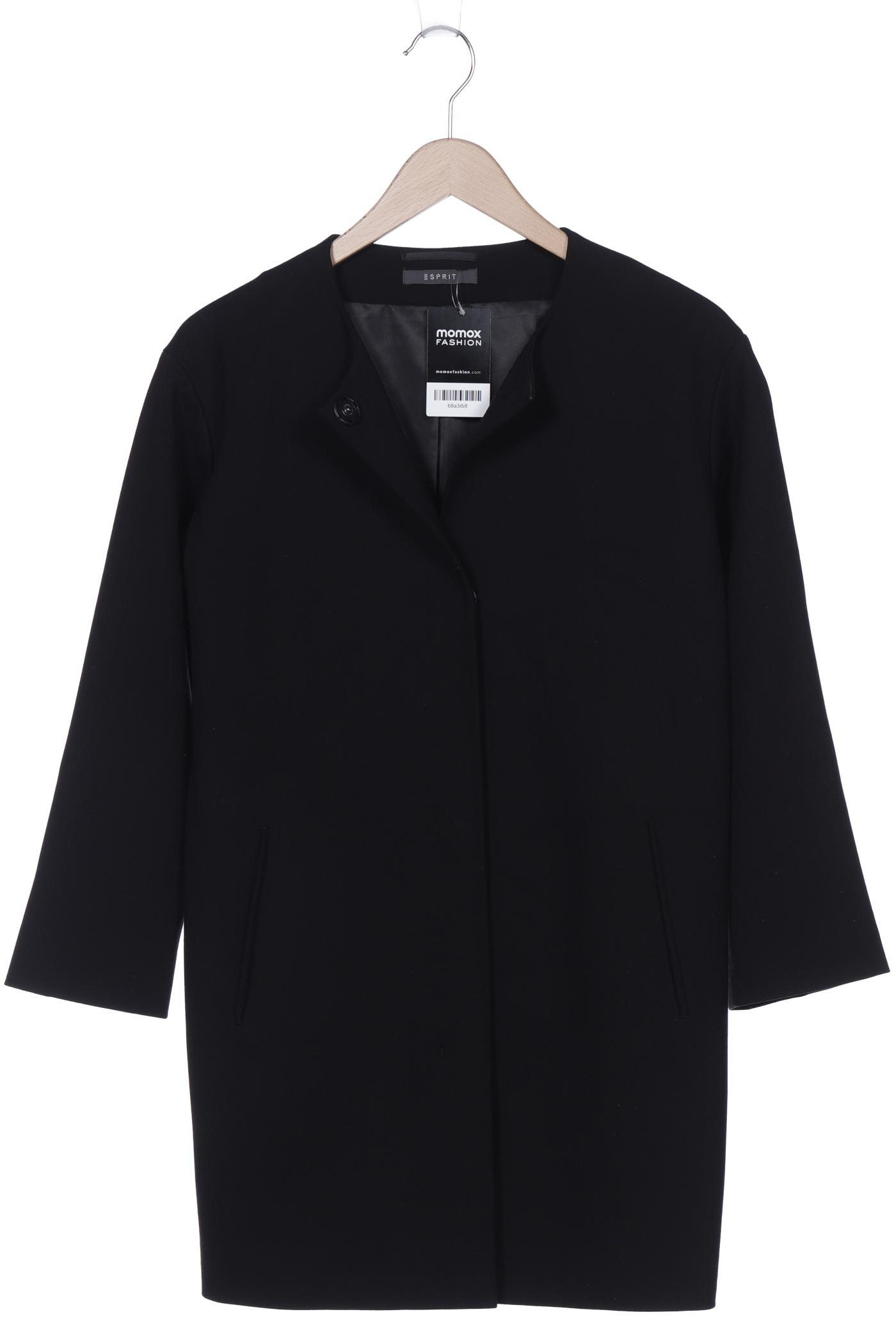

Esprit Damen Mantel, schwarz, Gr. 34