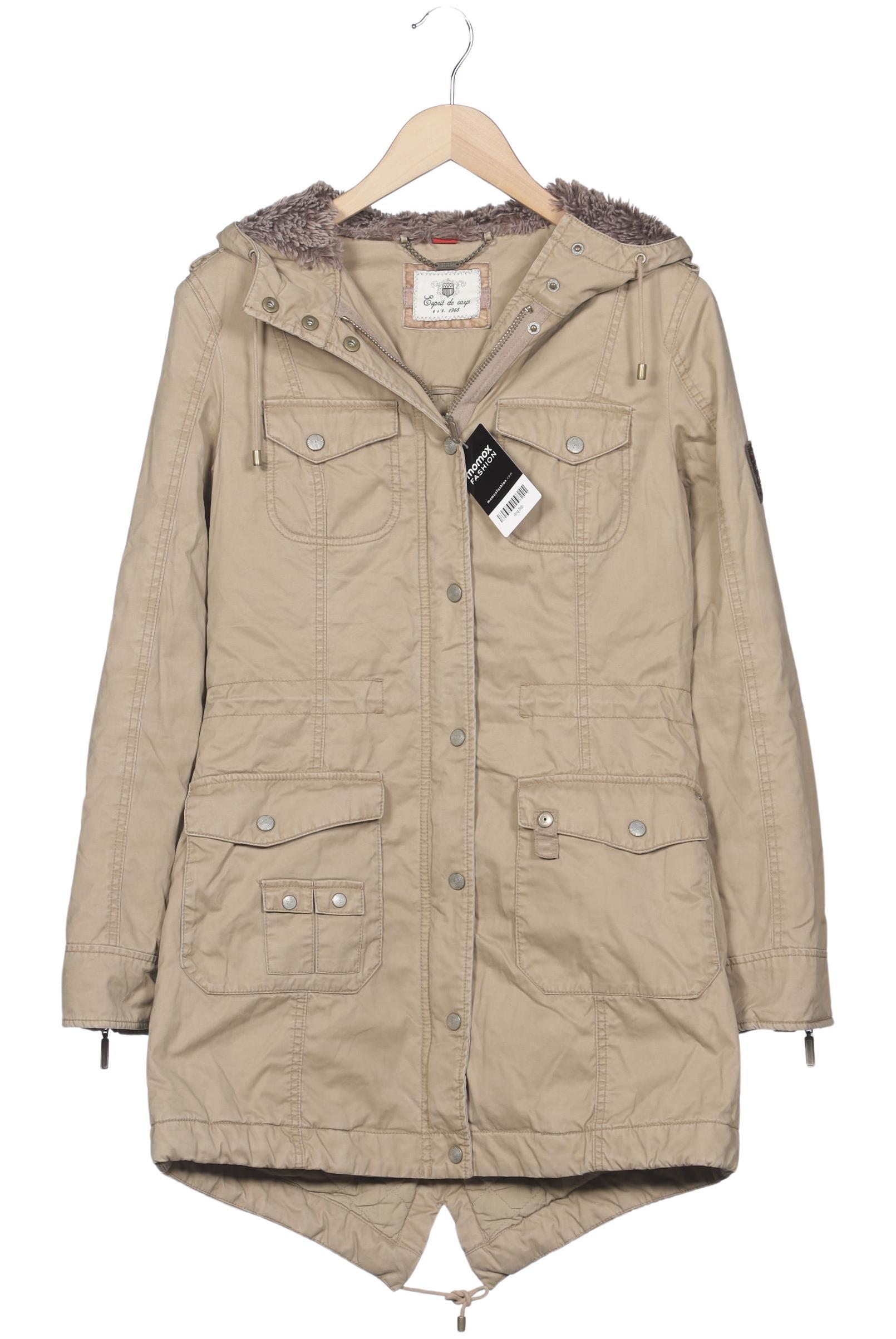 

Esprit Damen Mantel, beige, Gr. 38