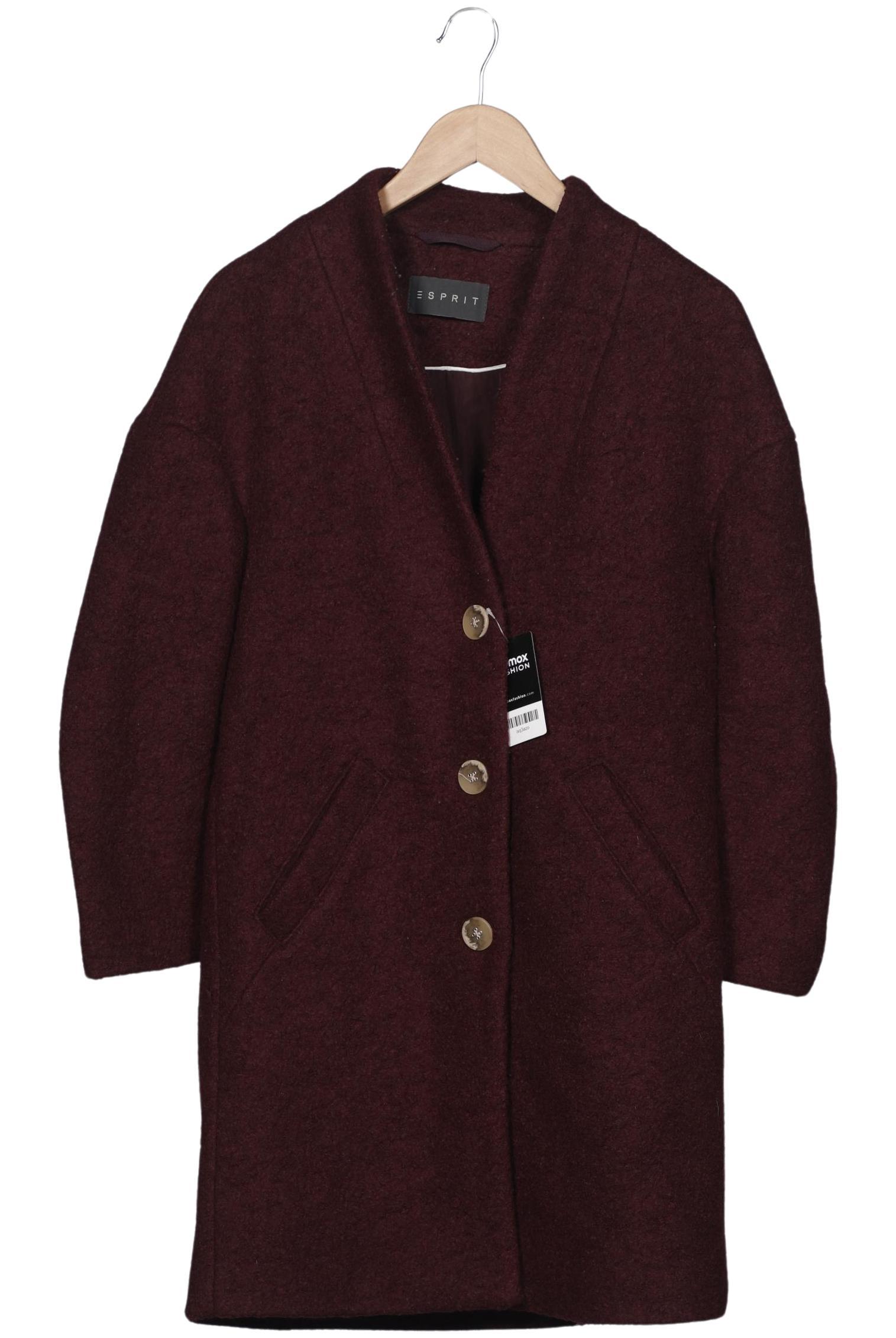 

Esprit Damen Mantel, bordeaux, Gr. 34