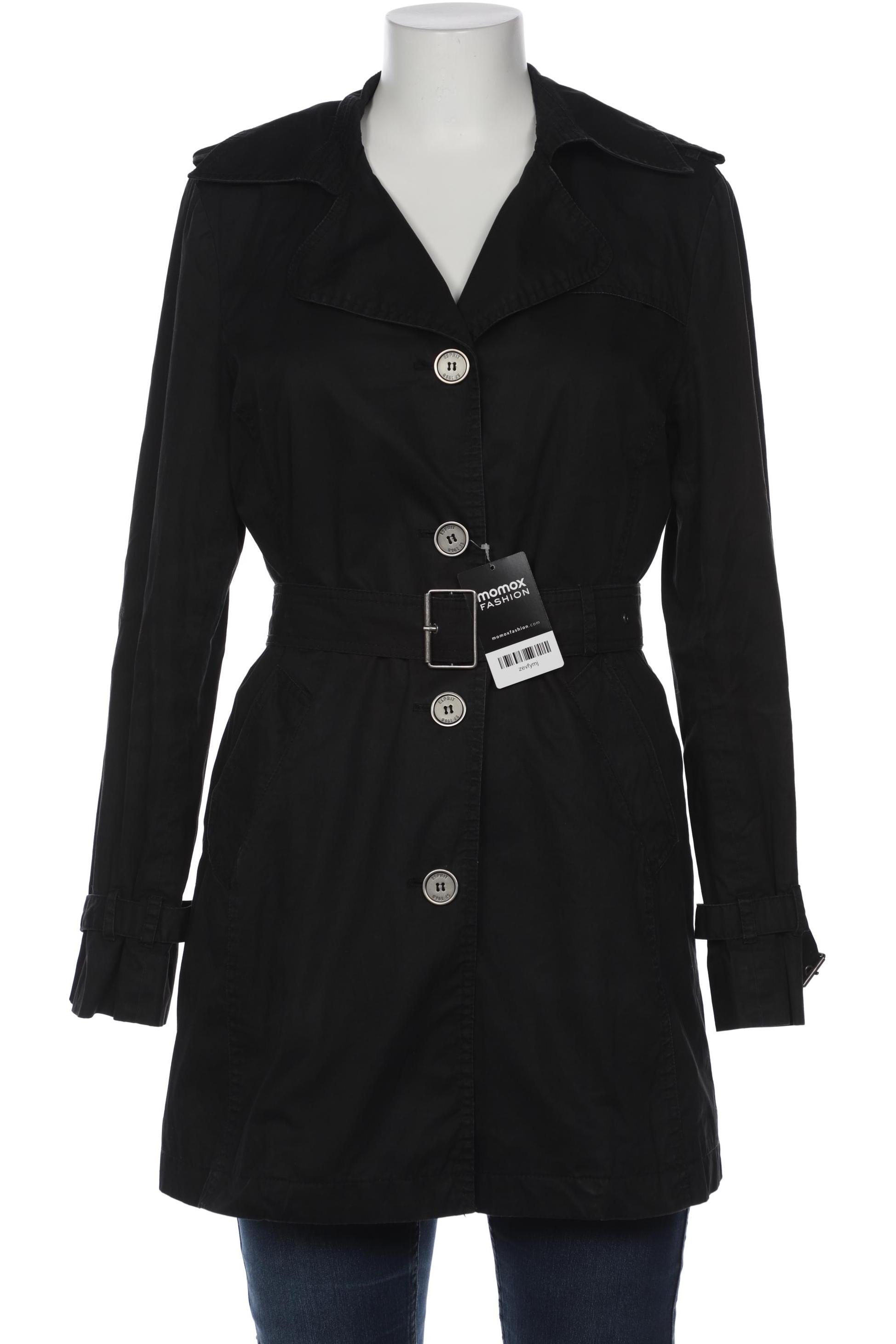 

Esprit Damen Mantel, schwarz, Gr. 38