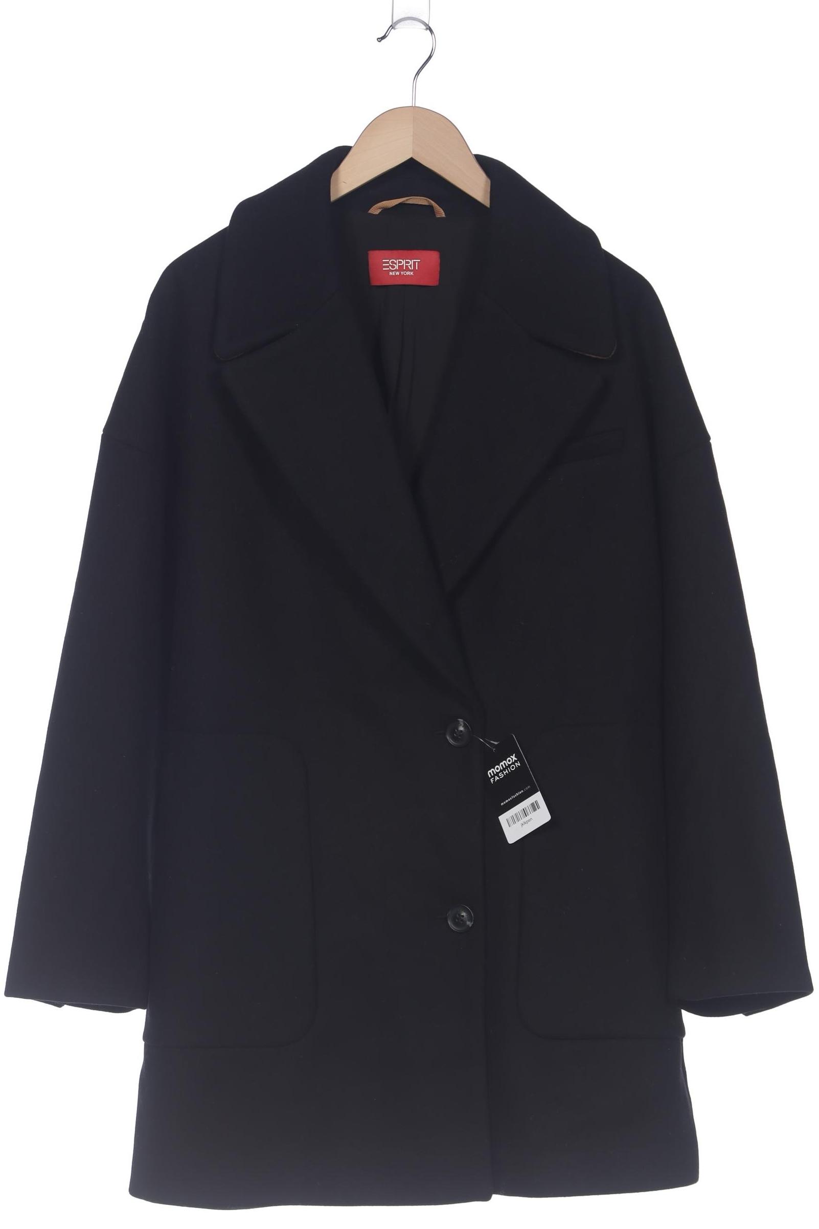 

Esprit Damen Mantel, schwarz, Gr. 38