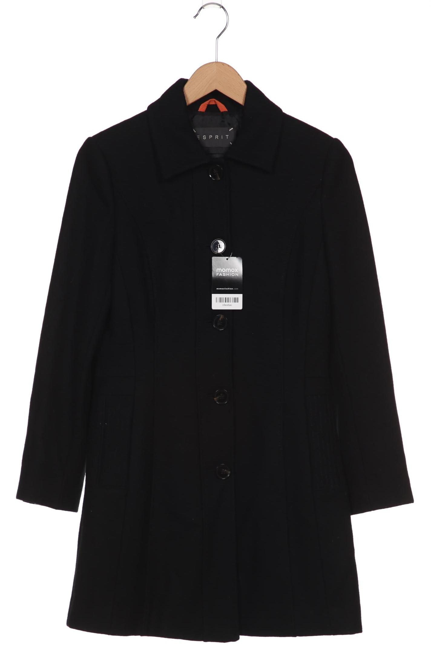 

Esprit Damen Mantel, schwarz, Gr. 34