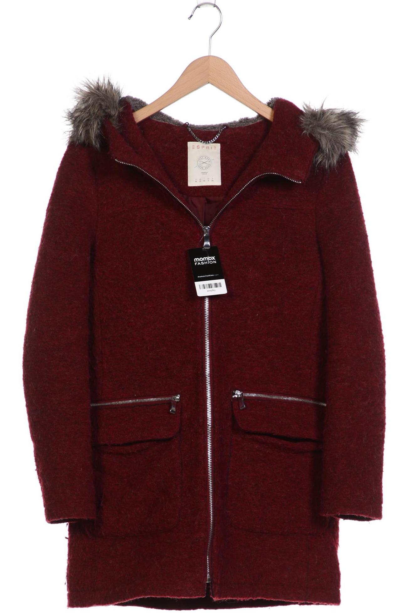 

Esprit Damen Mantel, bordeaux, Gr. 36