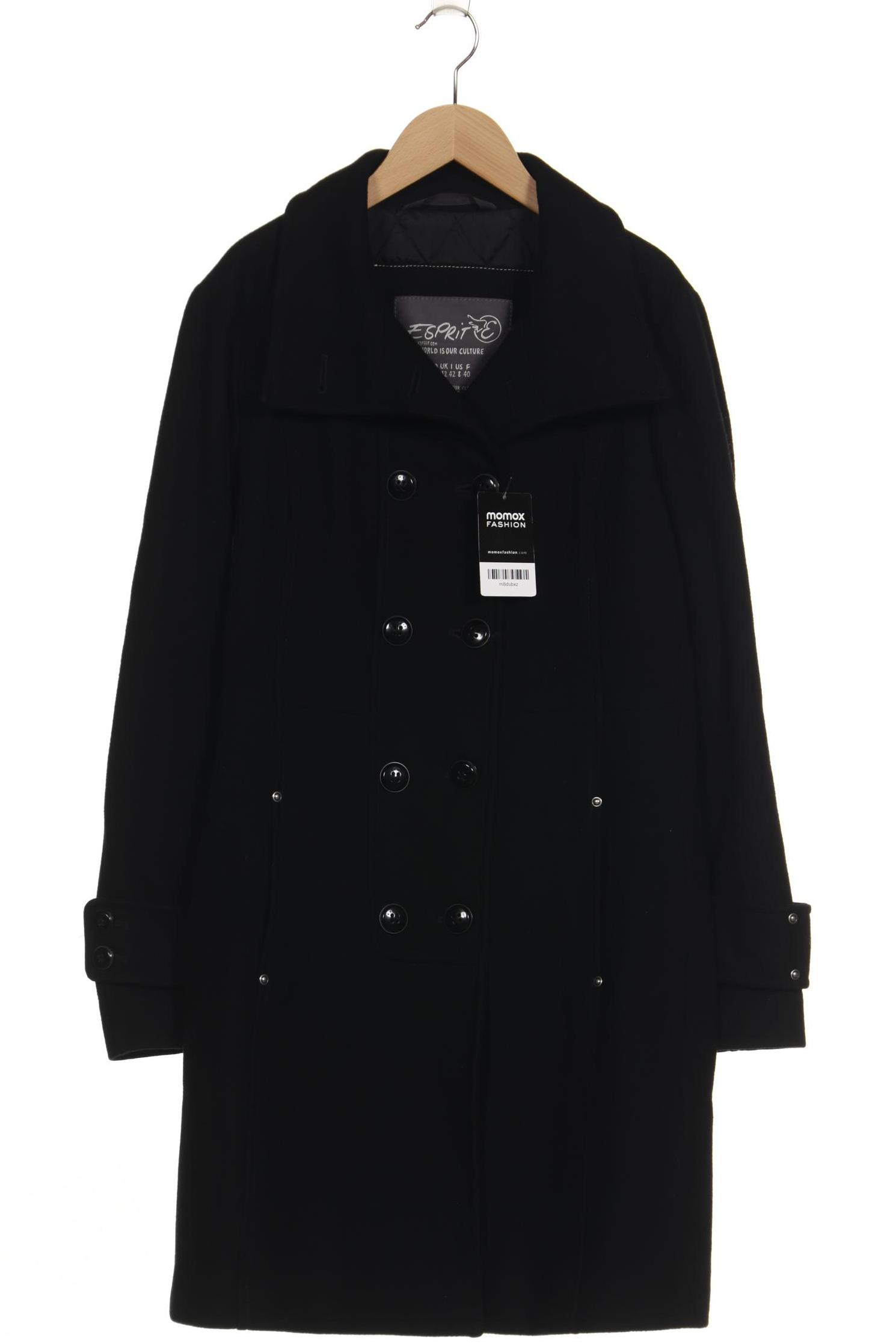 

Esprit Damen Mantel, schwarz, Gr. 38