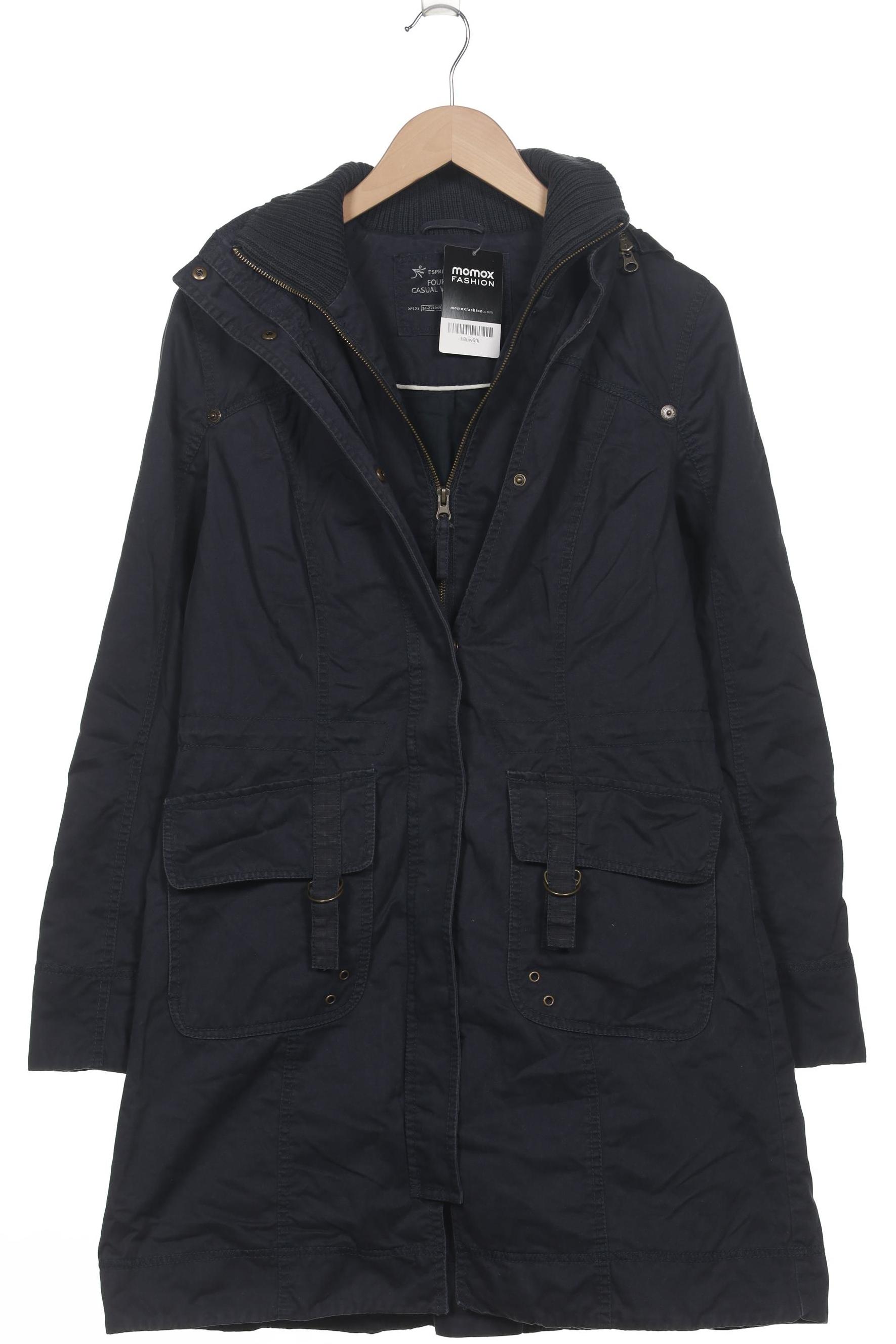 

Esprit Damen Mantel, marineblau, Gr. 38