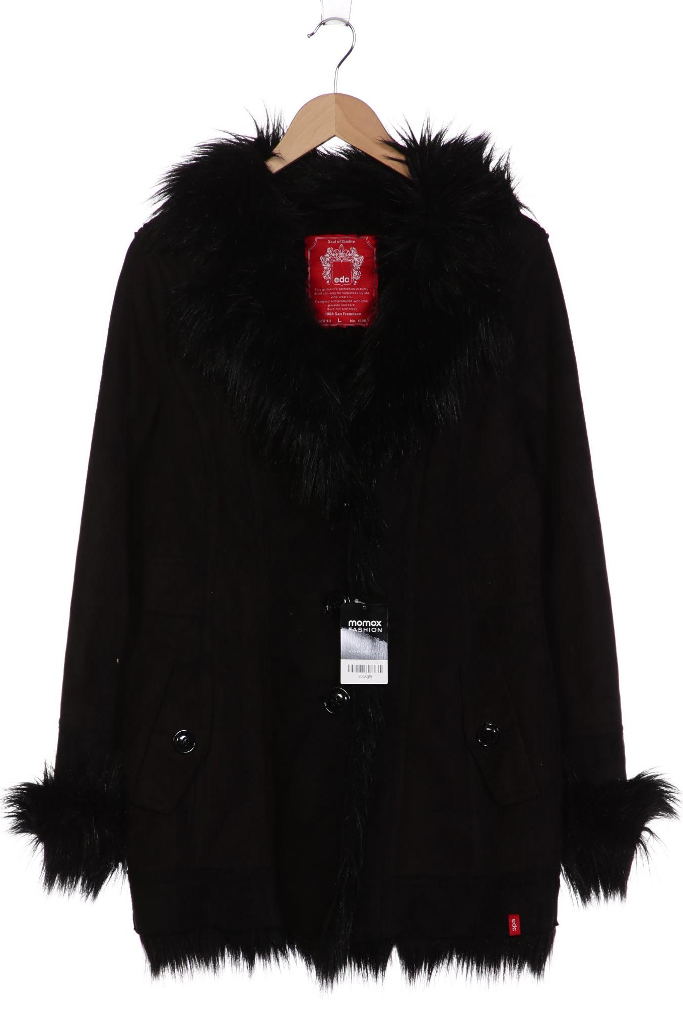 

Esprit Damen Mantel, schwarz, Gr. 42