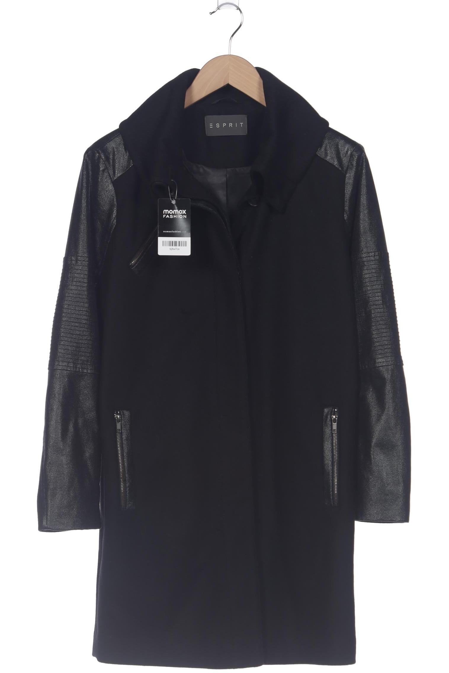 

Esprit Damen Mantel, schwarz, Gr. 38