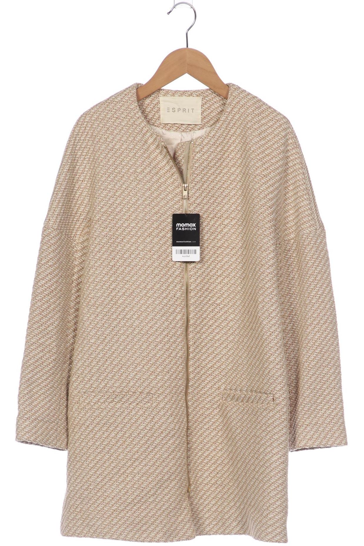 

Esprit Damen Mantel, beige, Gr. 34