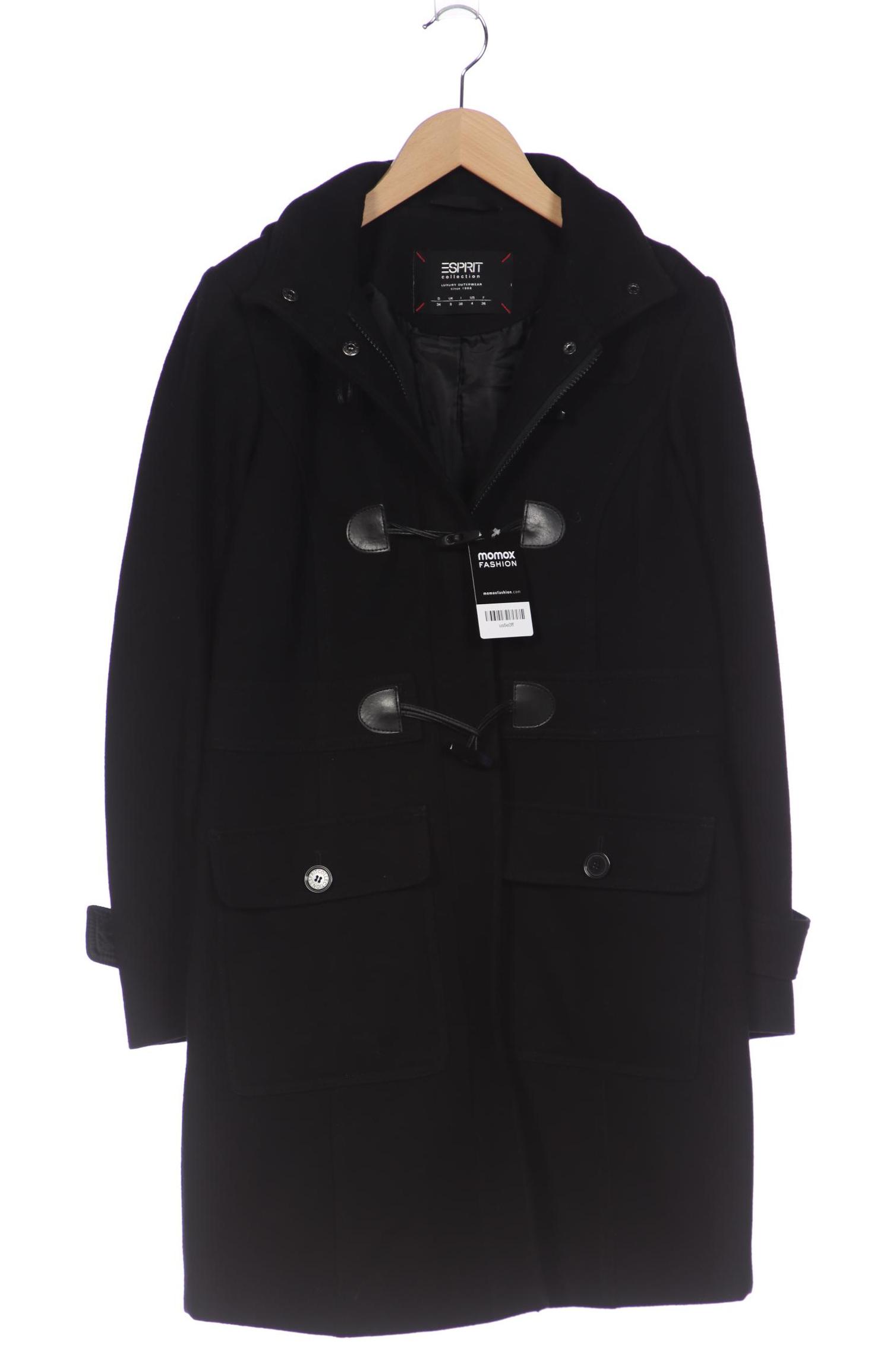 

Esprit Damen Mantel, schwarz, Gr. 34