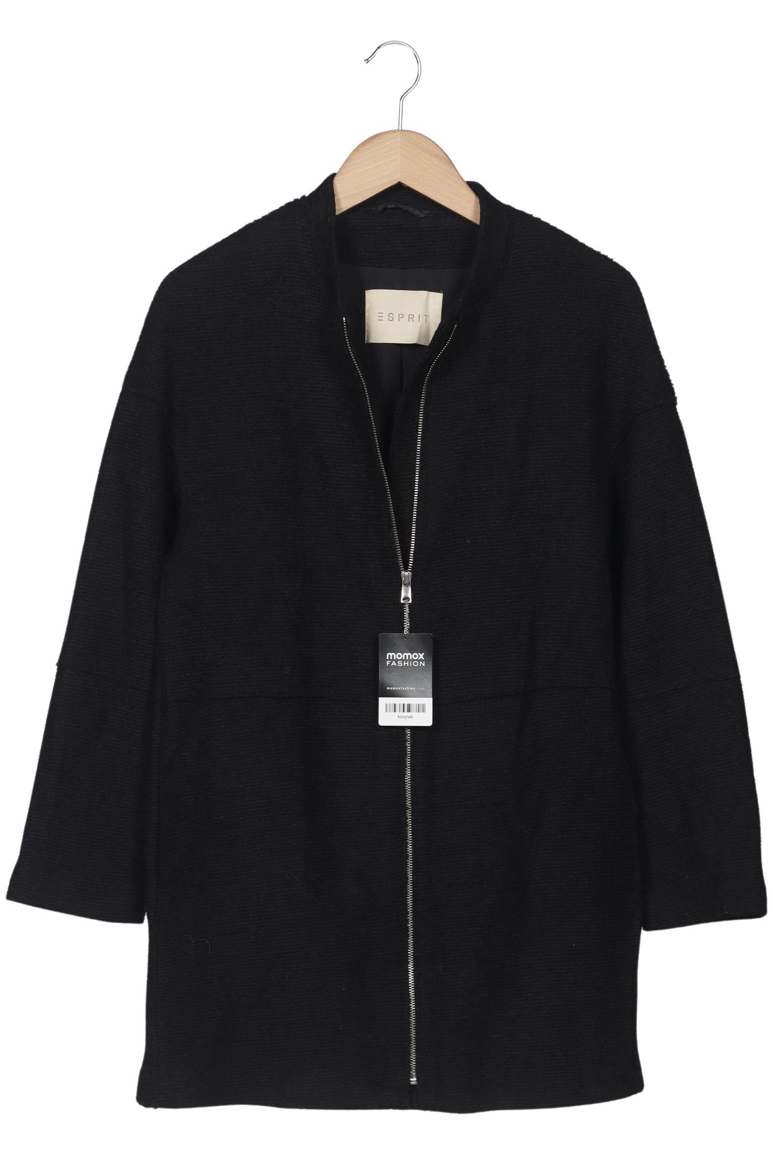 

Esprit Damen Mantel, schwarz, Gr. 42