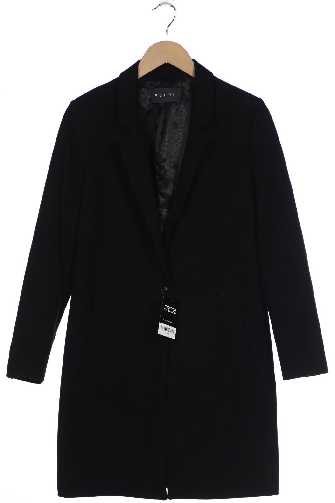 

Esprit Damen Mantel, schwarz, Gr. 38
