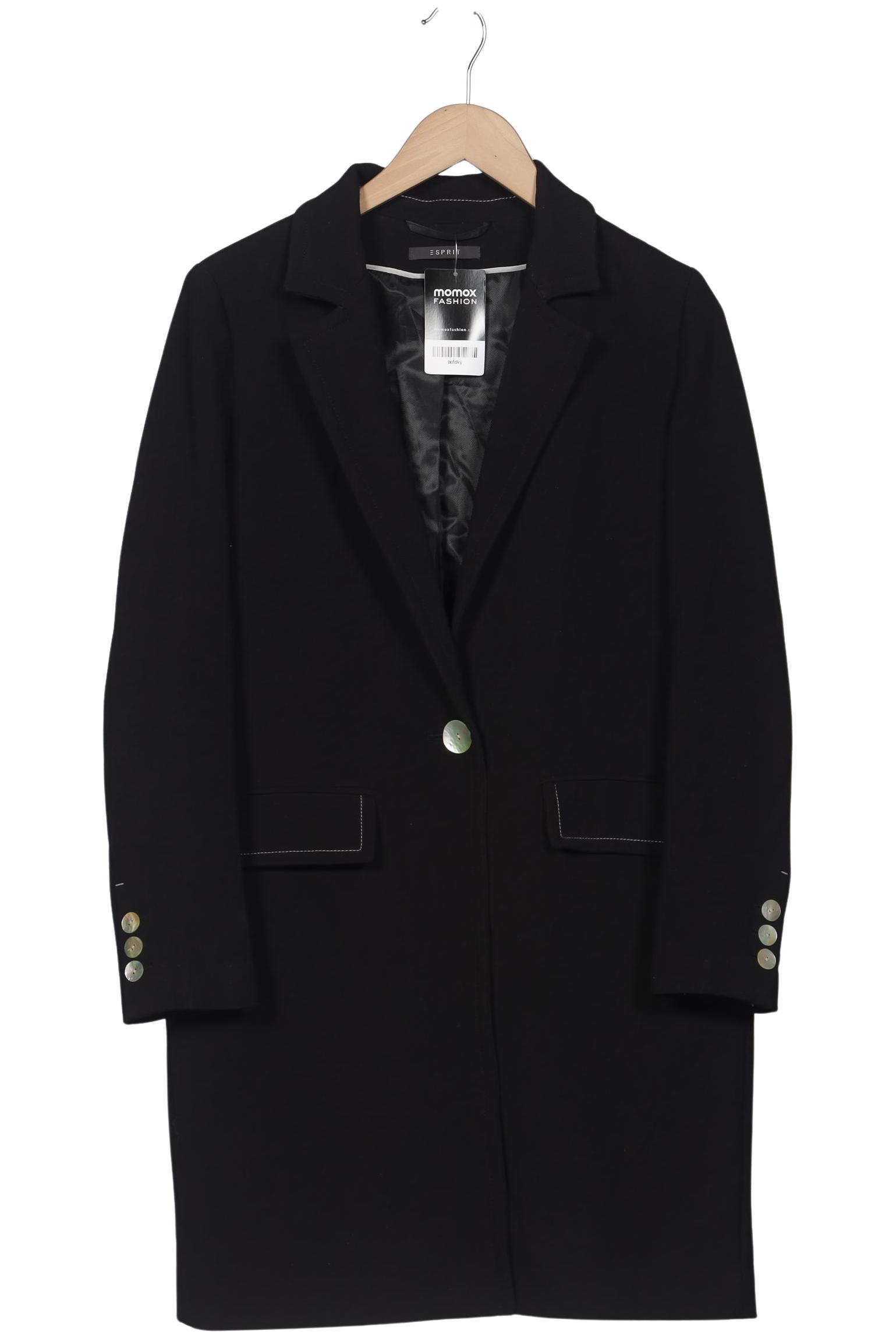 

Esprit Damen Mantel, schwarz, Gr. 38