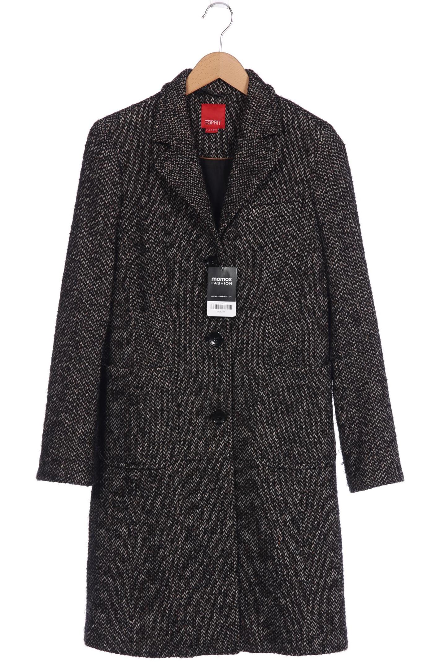 

Esprit Damen Mantel, schwarz, Gr. 36