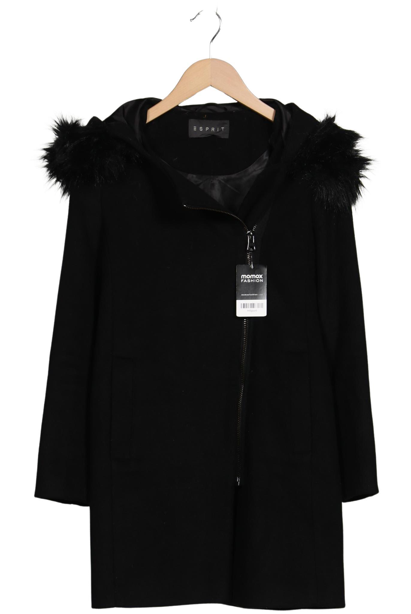 

Esprit Damen Mantel, schwarz, Gr. 34