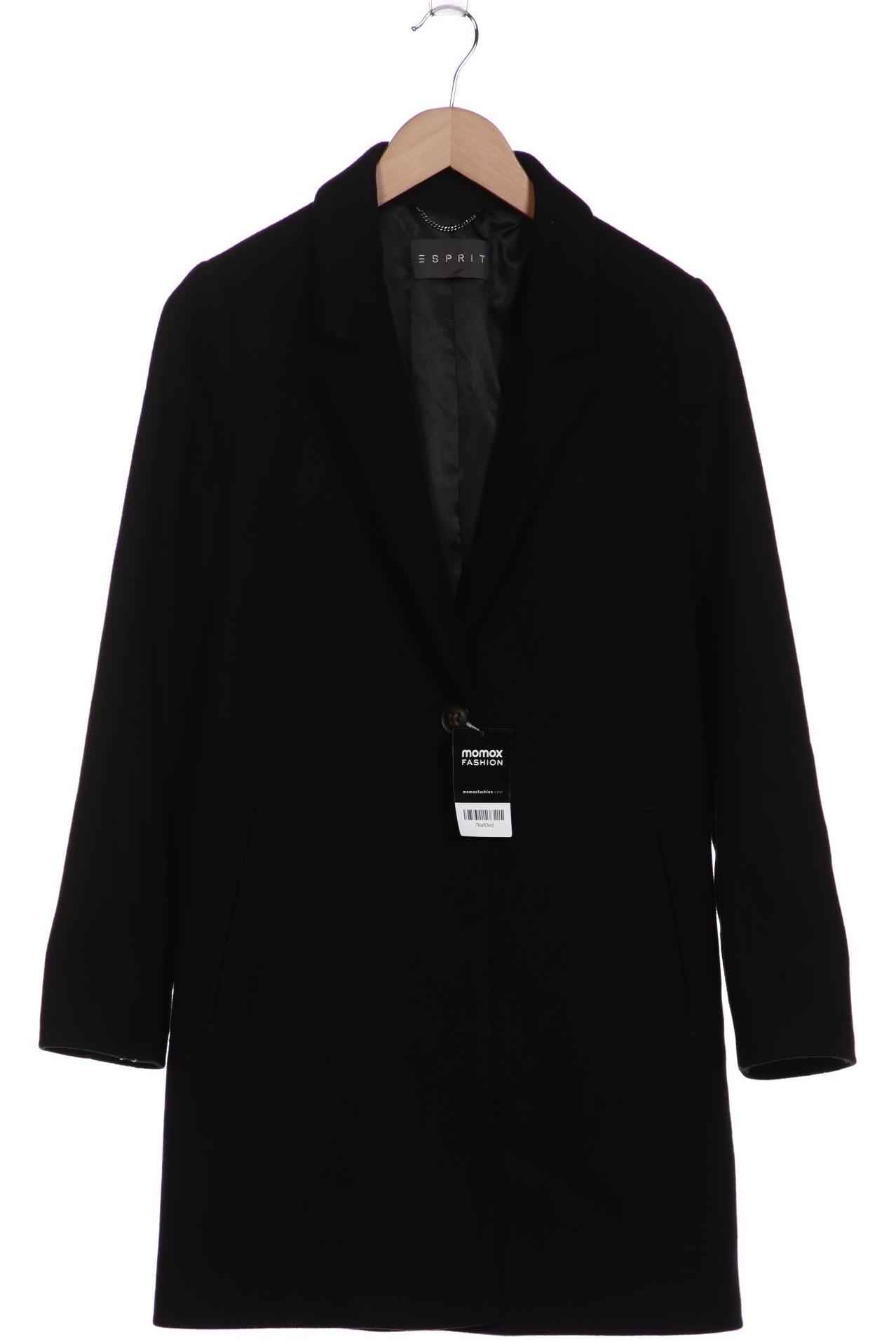 

Esprit Damen Mantel, schwarz, Gr. 38