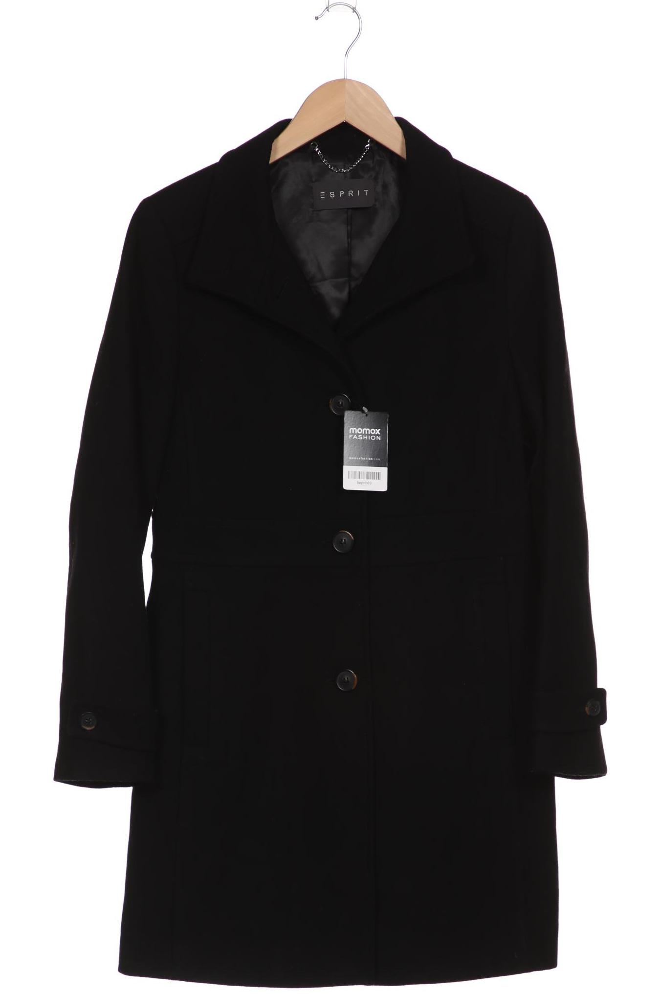 

Esprit Damen Mantel, schwarz, Gr. 38