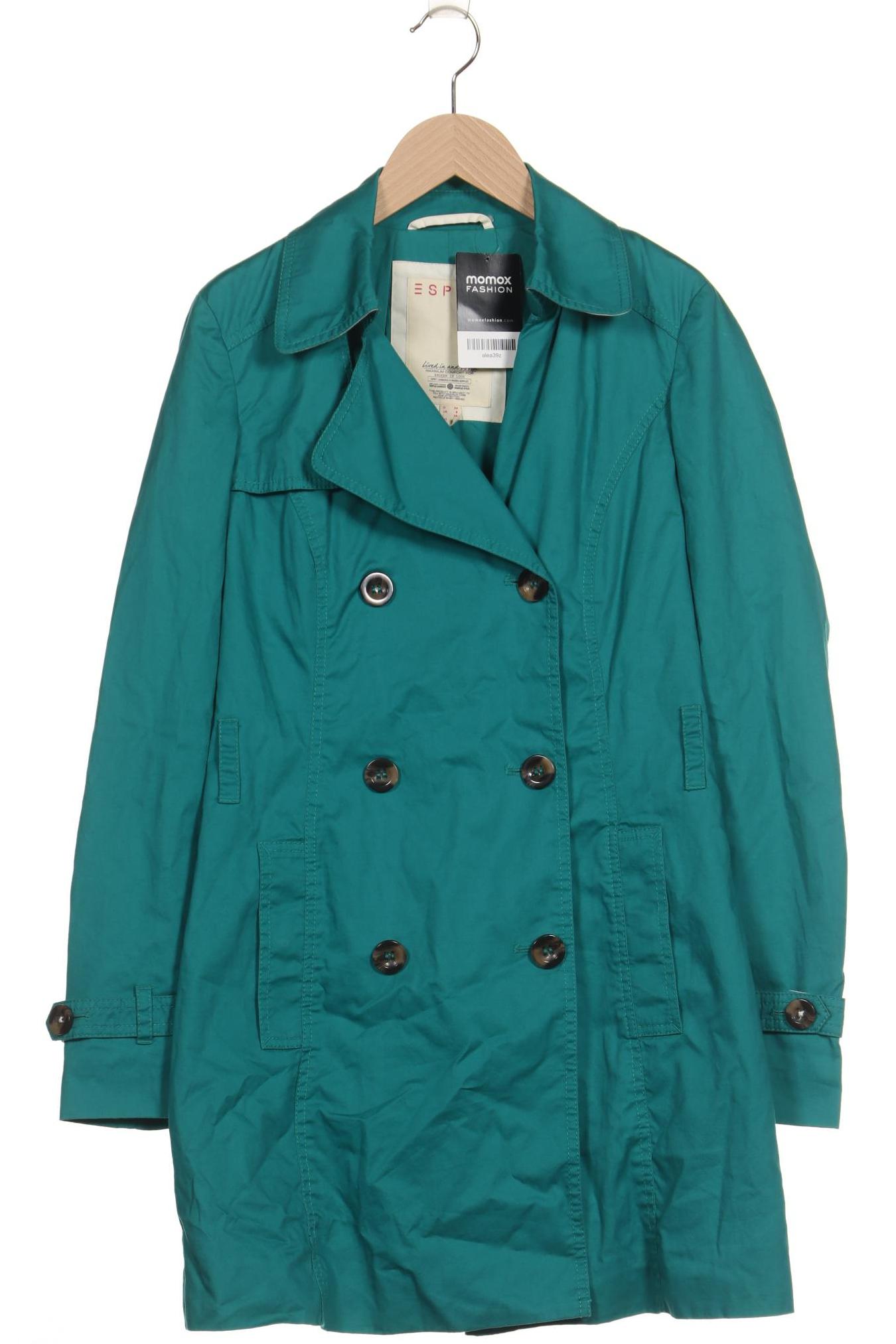 

Esprit Damen Mantel, türkis, Gr. 34