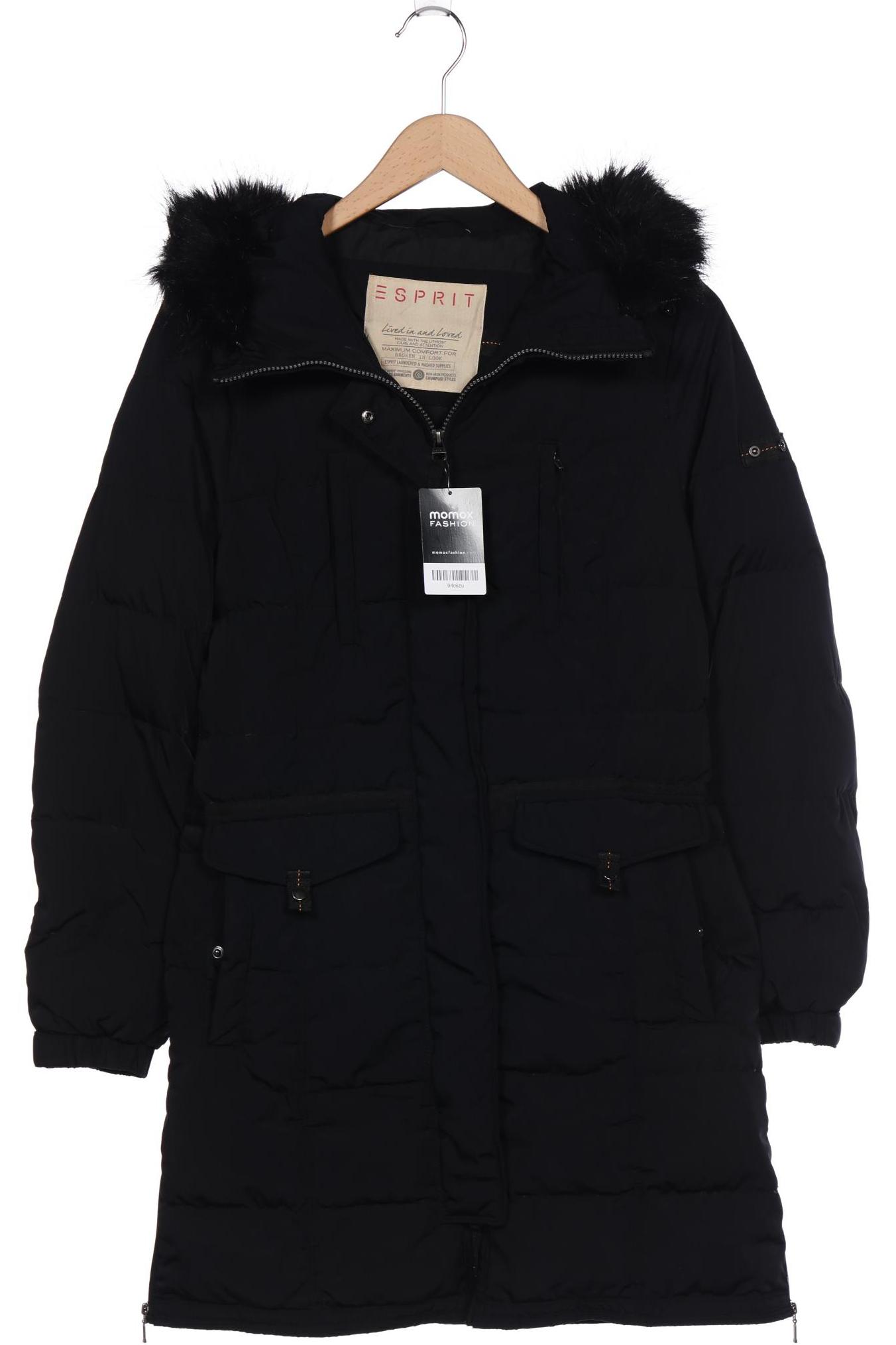 

Esprit Damen Mantel, schwarz, Gr. 36