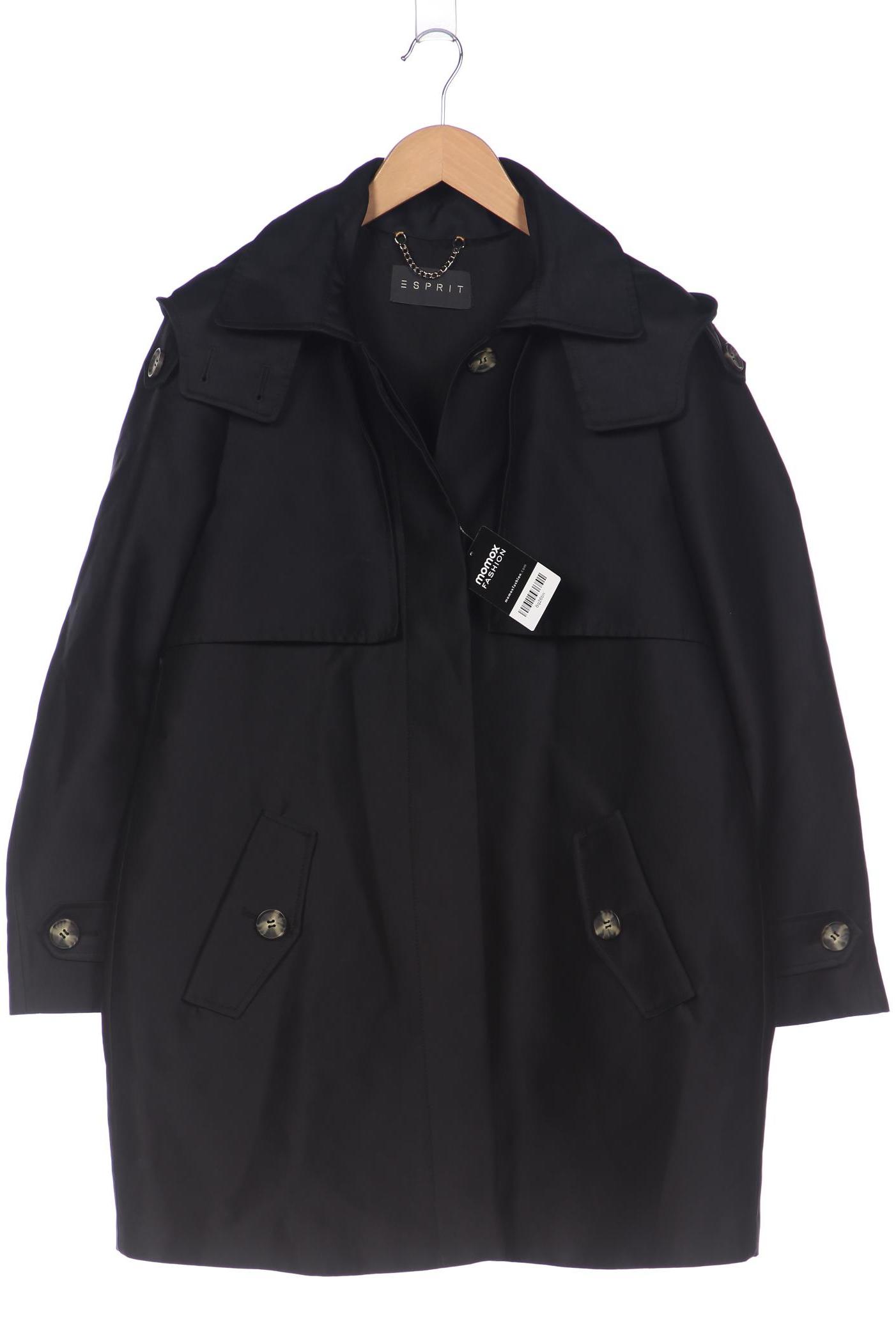 

Esprit Damen Mantel, schwarz, Gr. 42