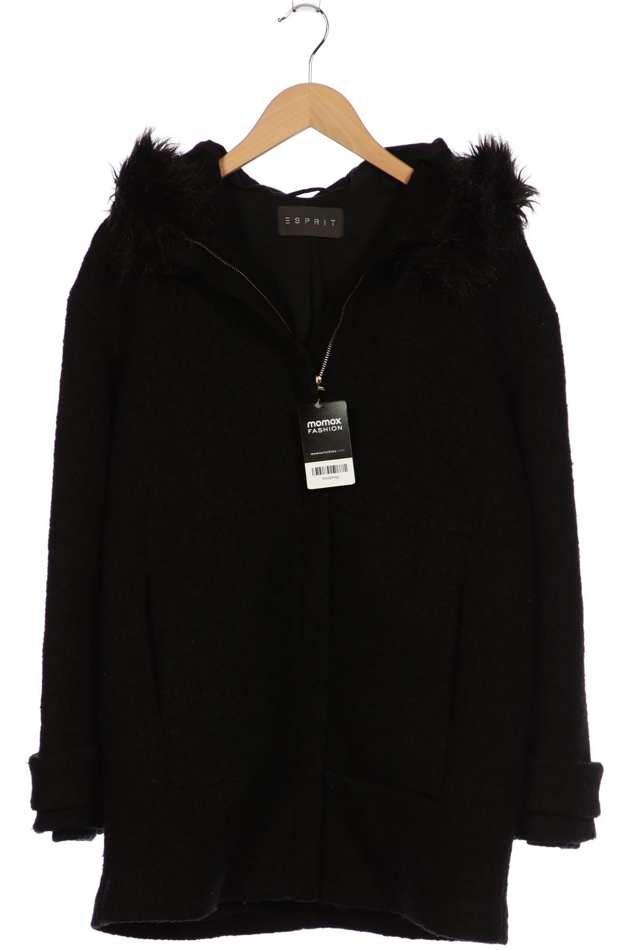 

Esprit Damen Mantel, schwarz, Gr. 36