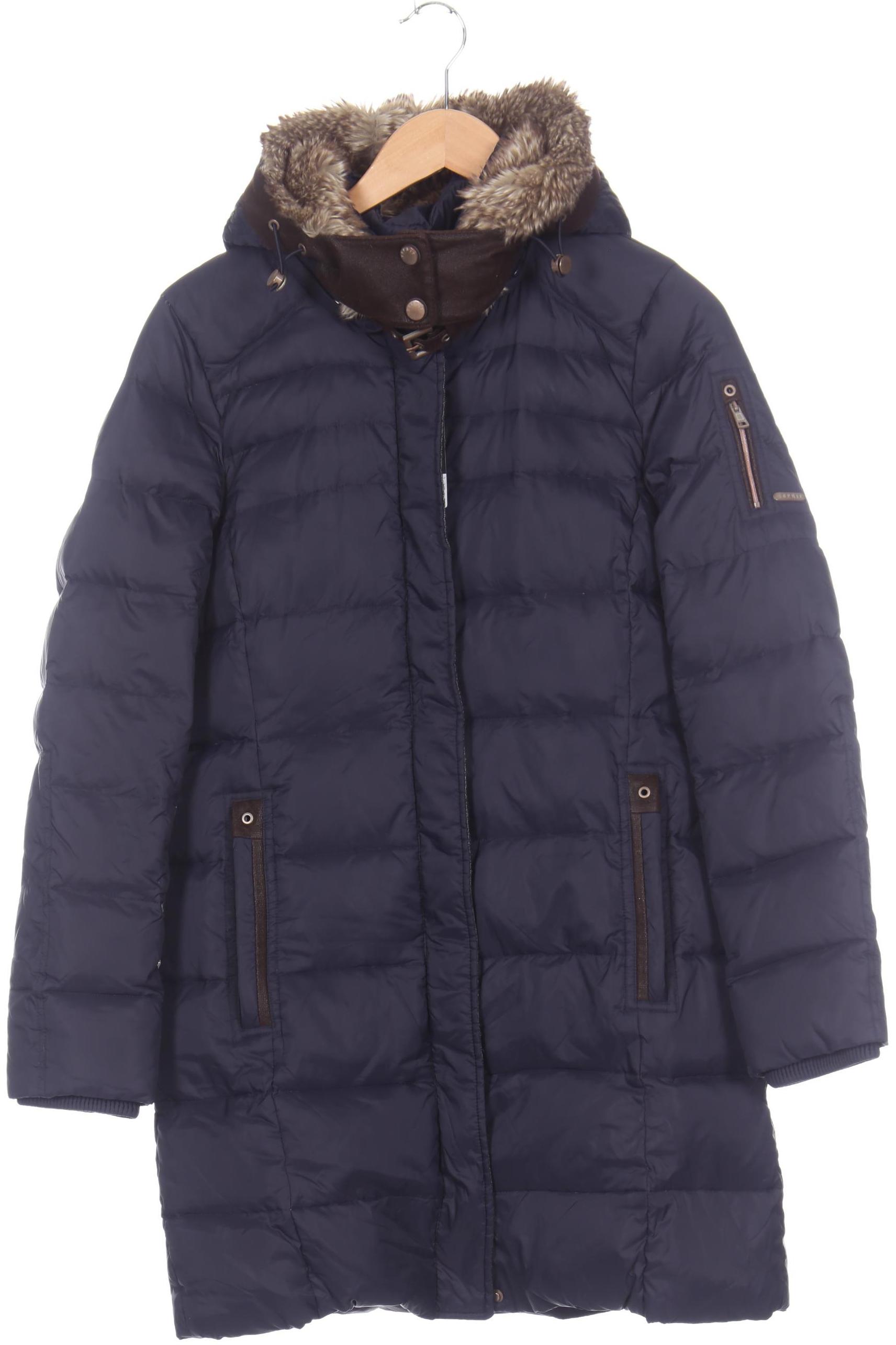 

Esprit Damen Mantel, blau, Gr. 38