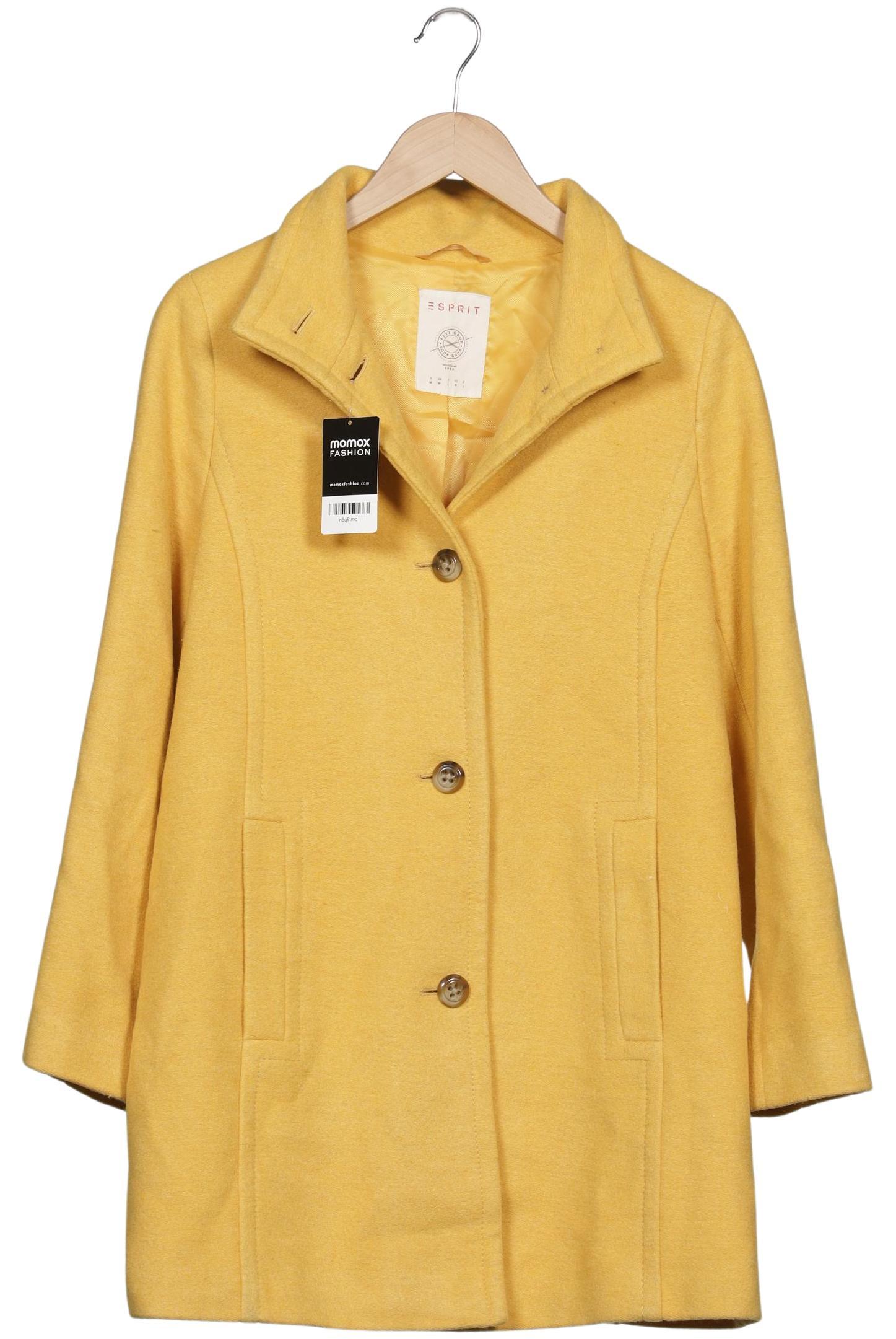 

Esprit Damen Mantel, gelb, Gr. 38
