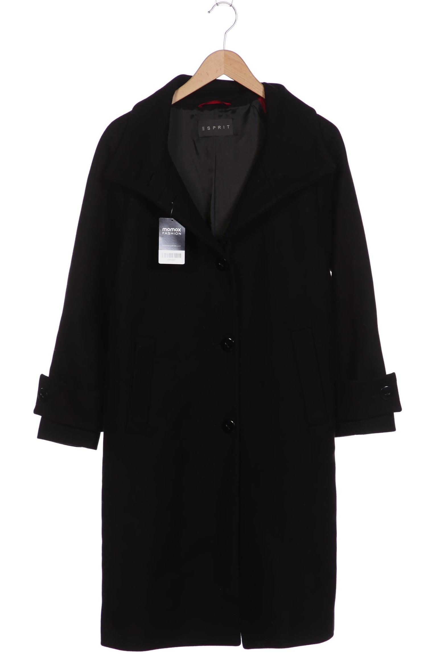 

Esprit Damen Mantel, schwarz, Gr. 38