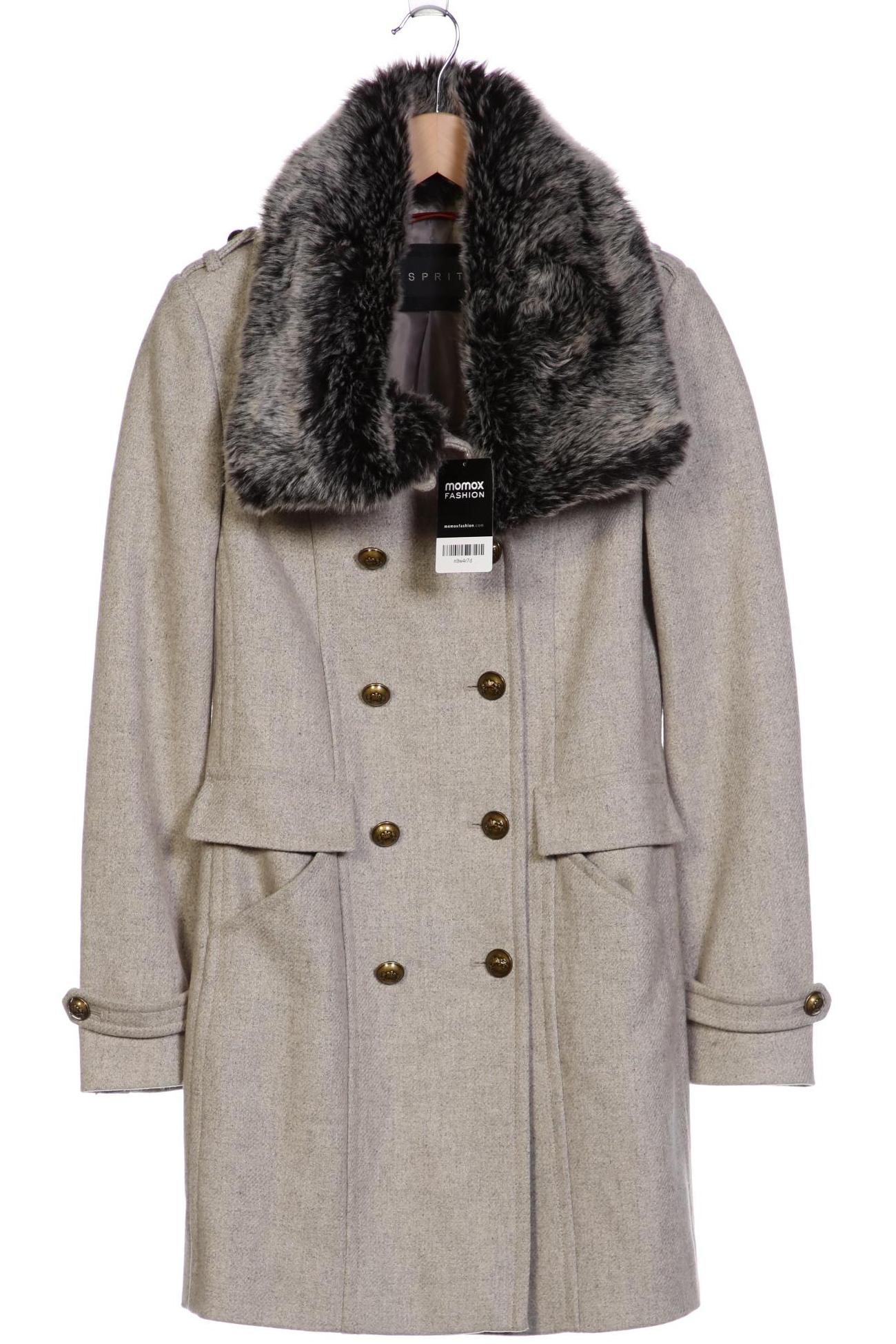 

Esprit Damen Mantel, grau, Gr. 34