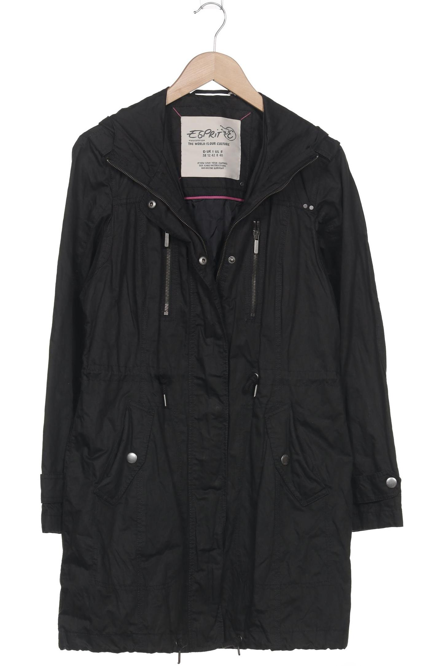 

Esprit Damen Mantel, schwarz, Gr. 38