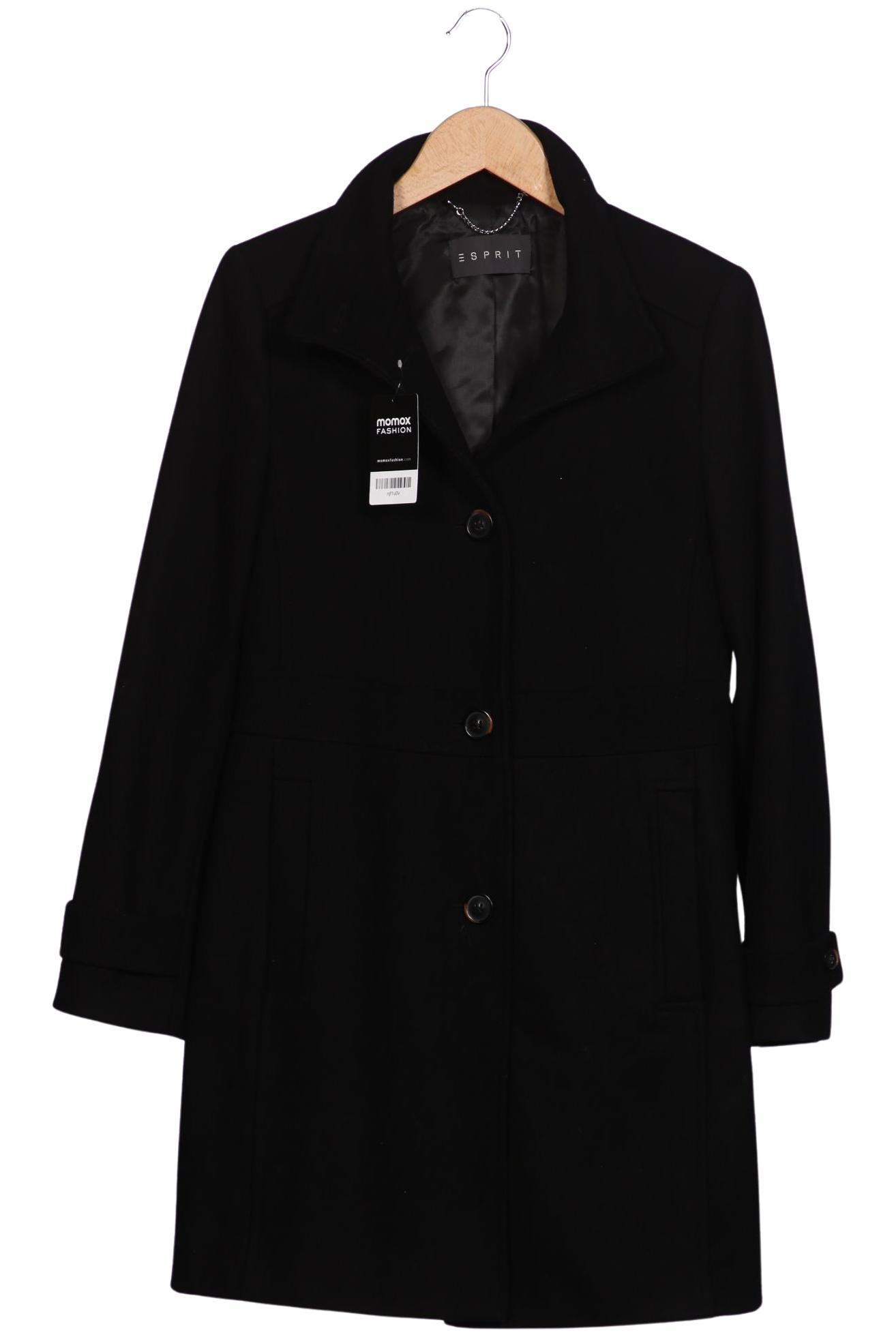 

Esprit Damen Mantel, schwarz, Gr. 36