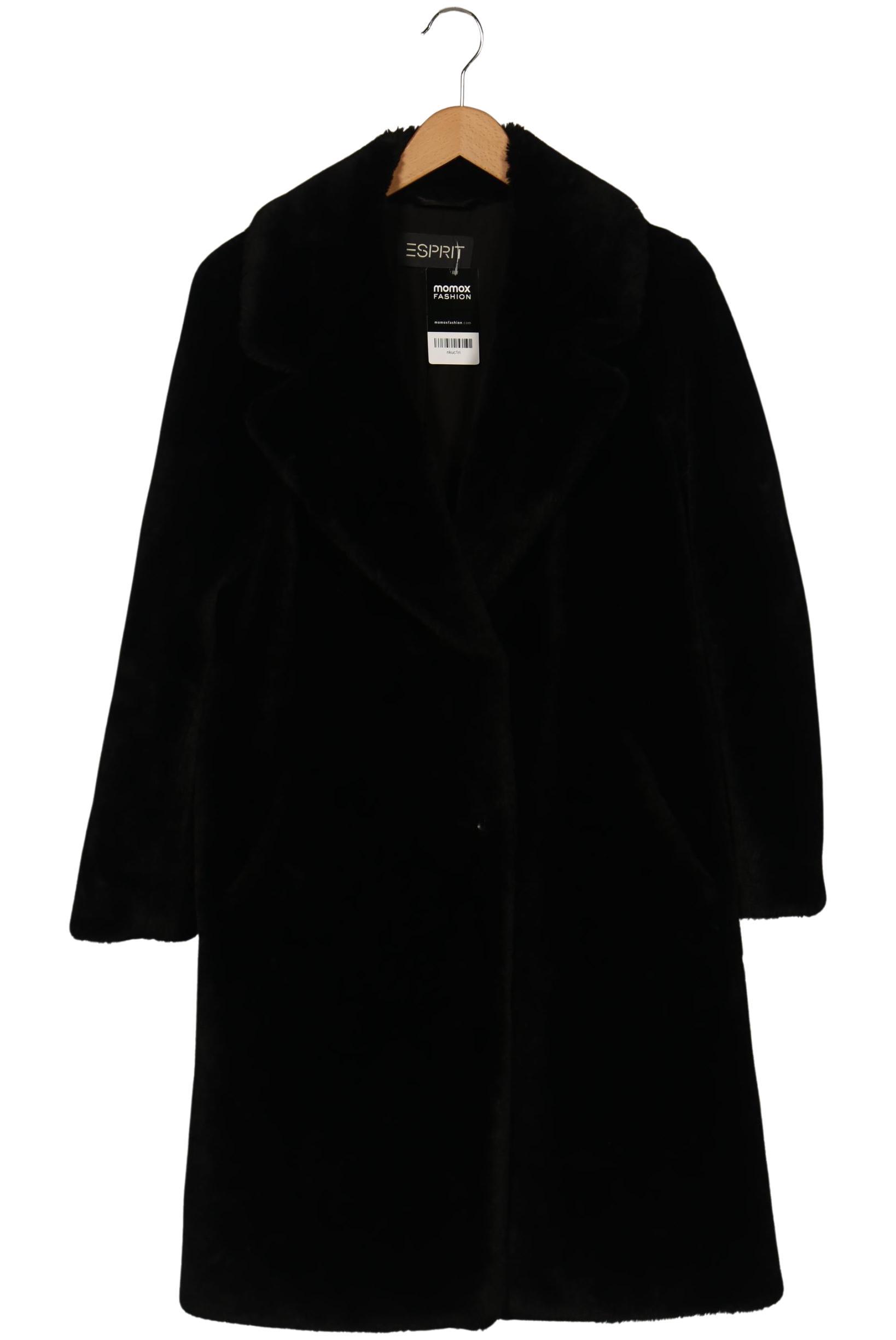 

Esprit Damen Mantel, schwarz, Gr. 38