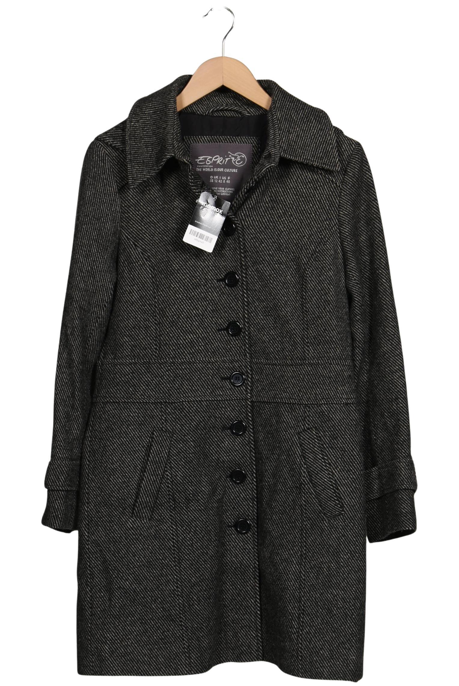 

Esprit Damen Mantel, schwarz, Gr. 38