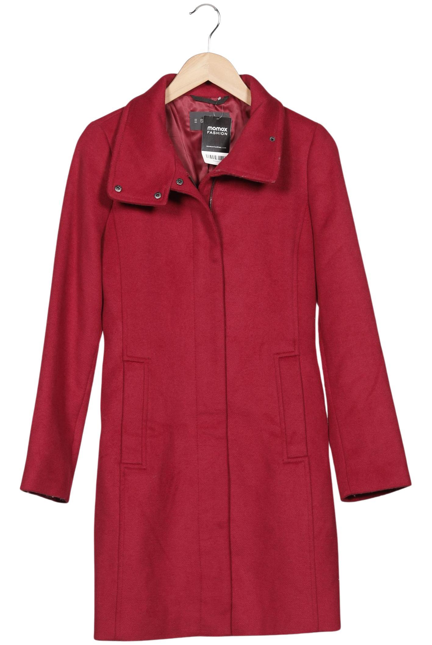 

Esprit Damen Mantel, rot, Gr. 34