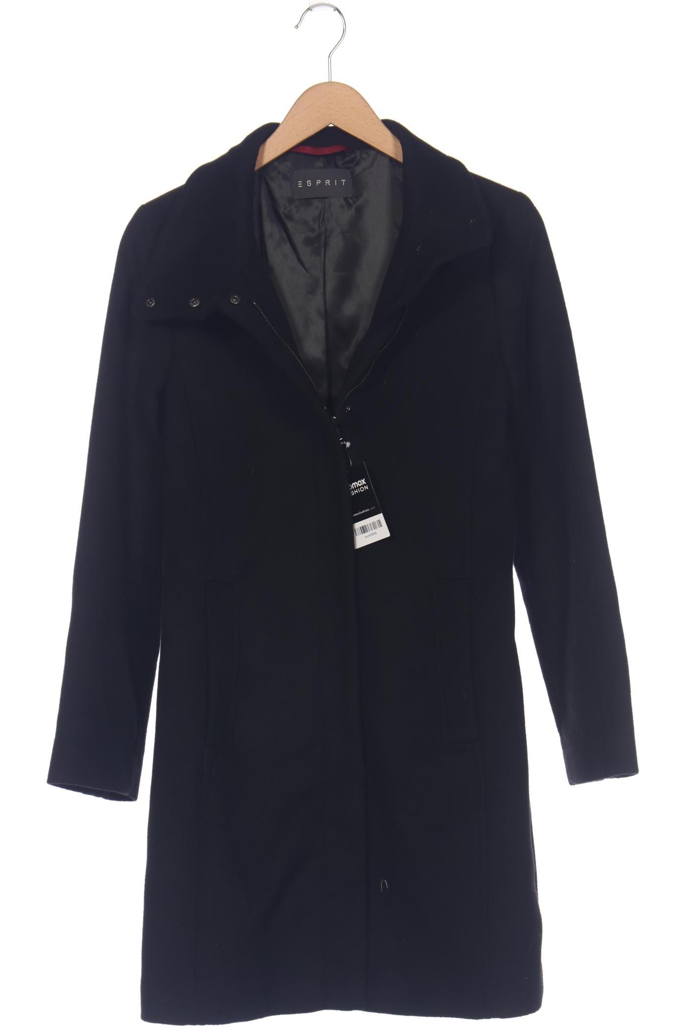 

Esprit Damen Mantel, schwarz, Gr. 36