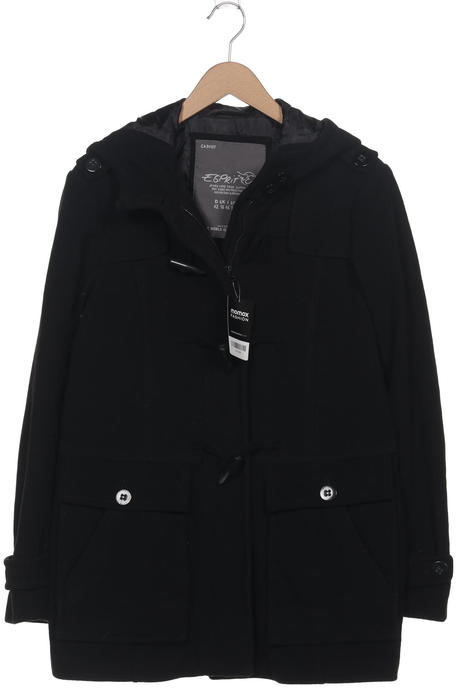 

Esprit Damen Mantel, schwarz, Gr. 42