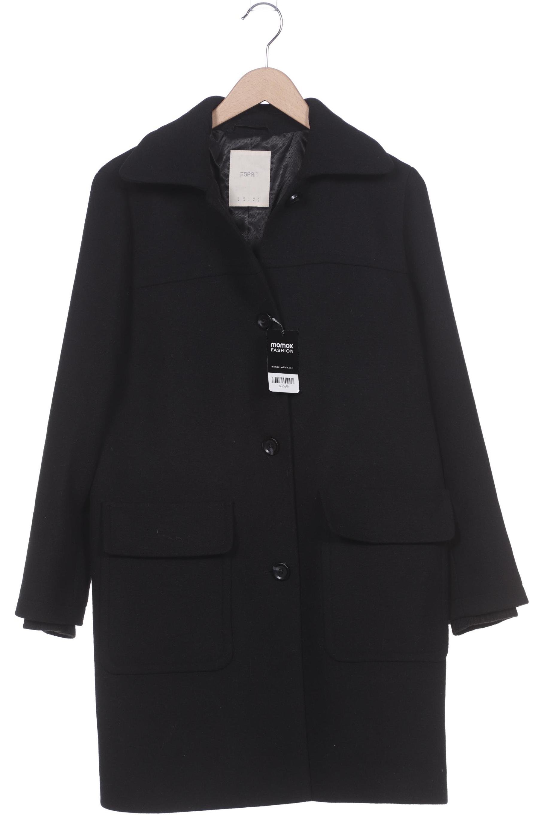 

Esprit Damen Mantel, schwarz, Gr. 38