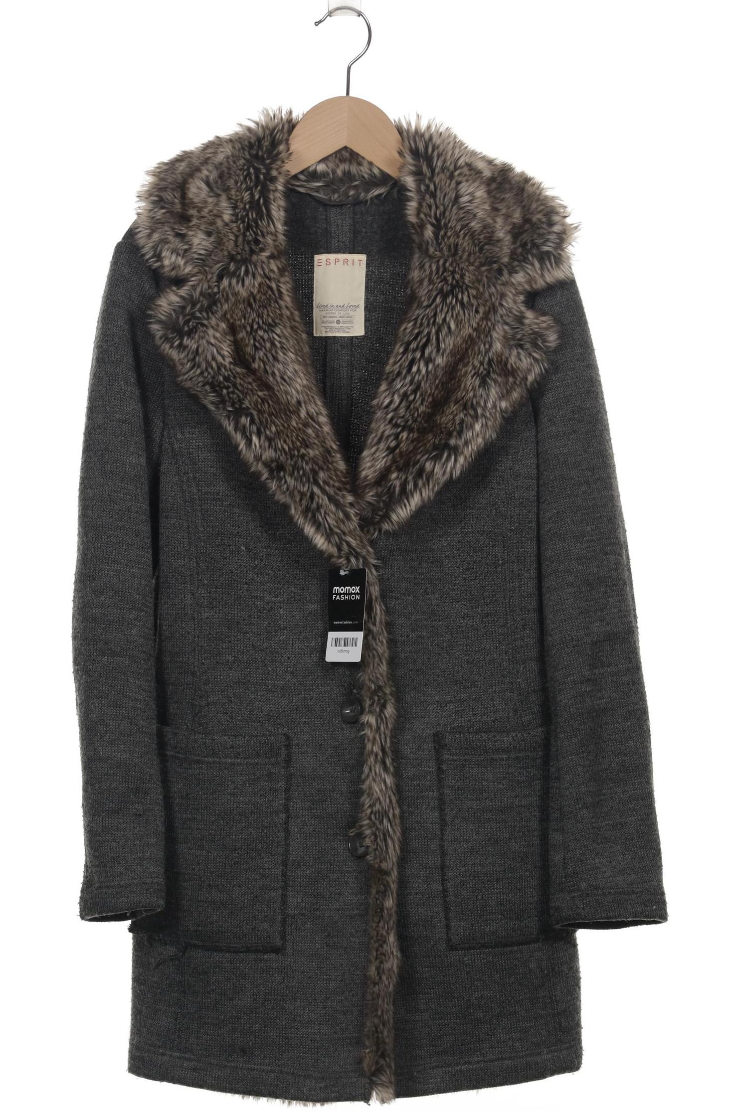 

Esprit Damen Mantel, grau, Gr. 38