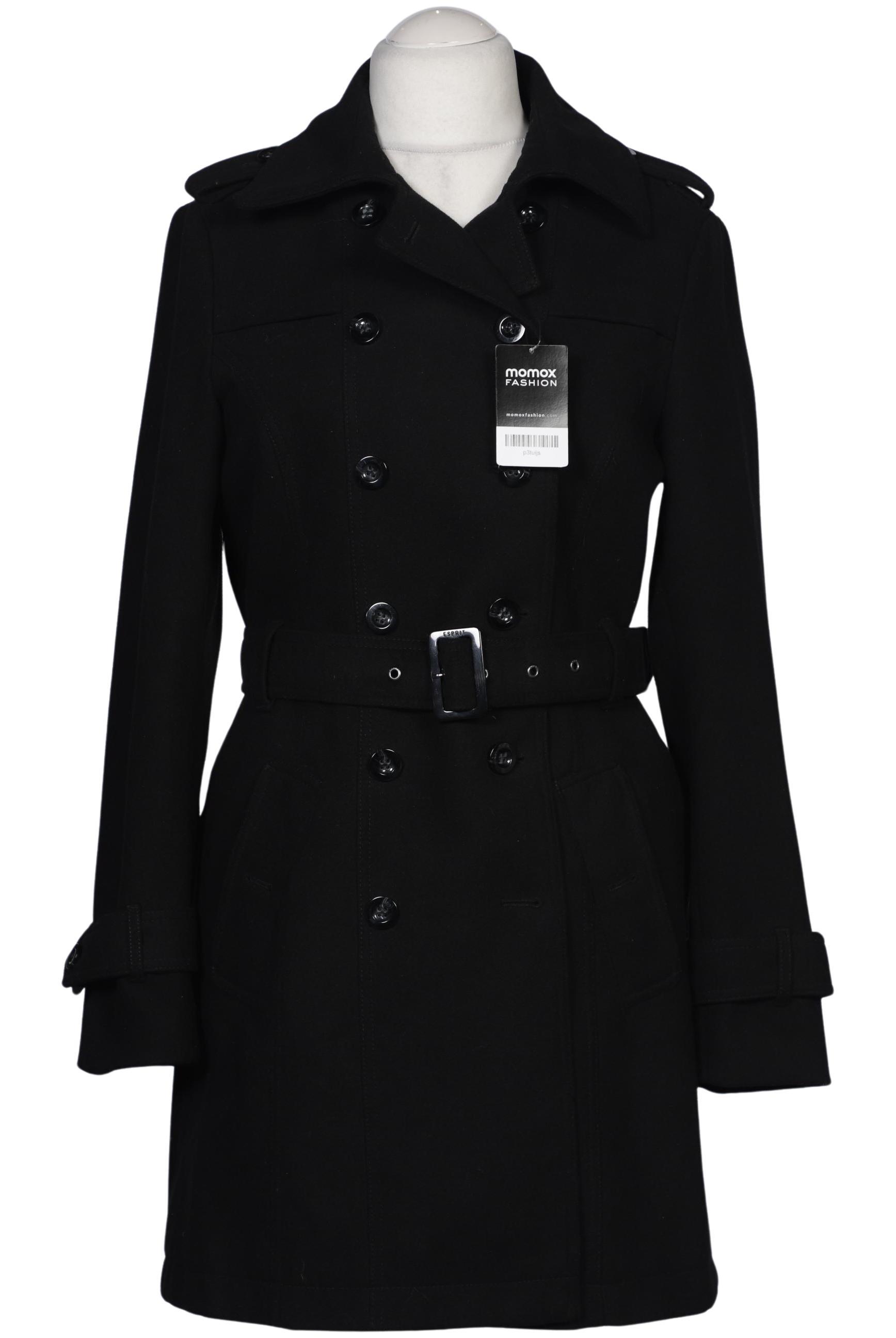 

Esprit Damen Mantel, schwarz, Gr. 42