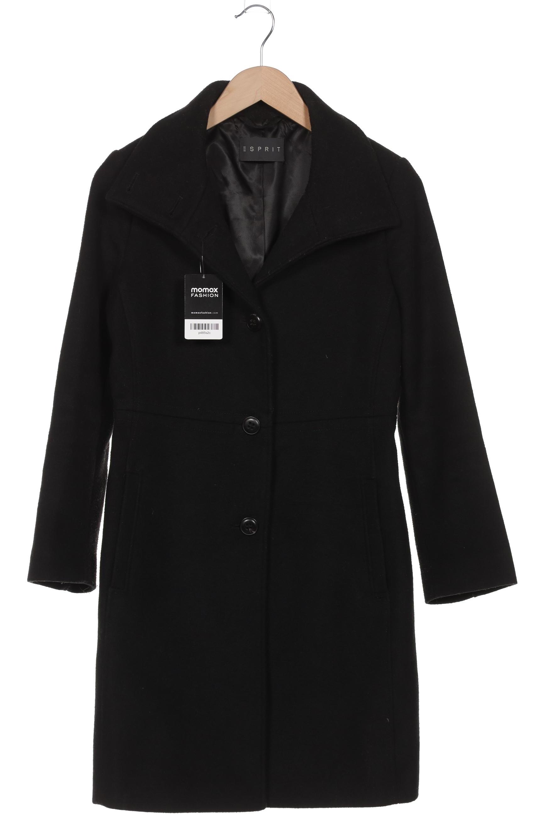 

Esprit Damen Mantel, schwarz, Gr. 36