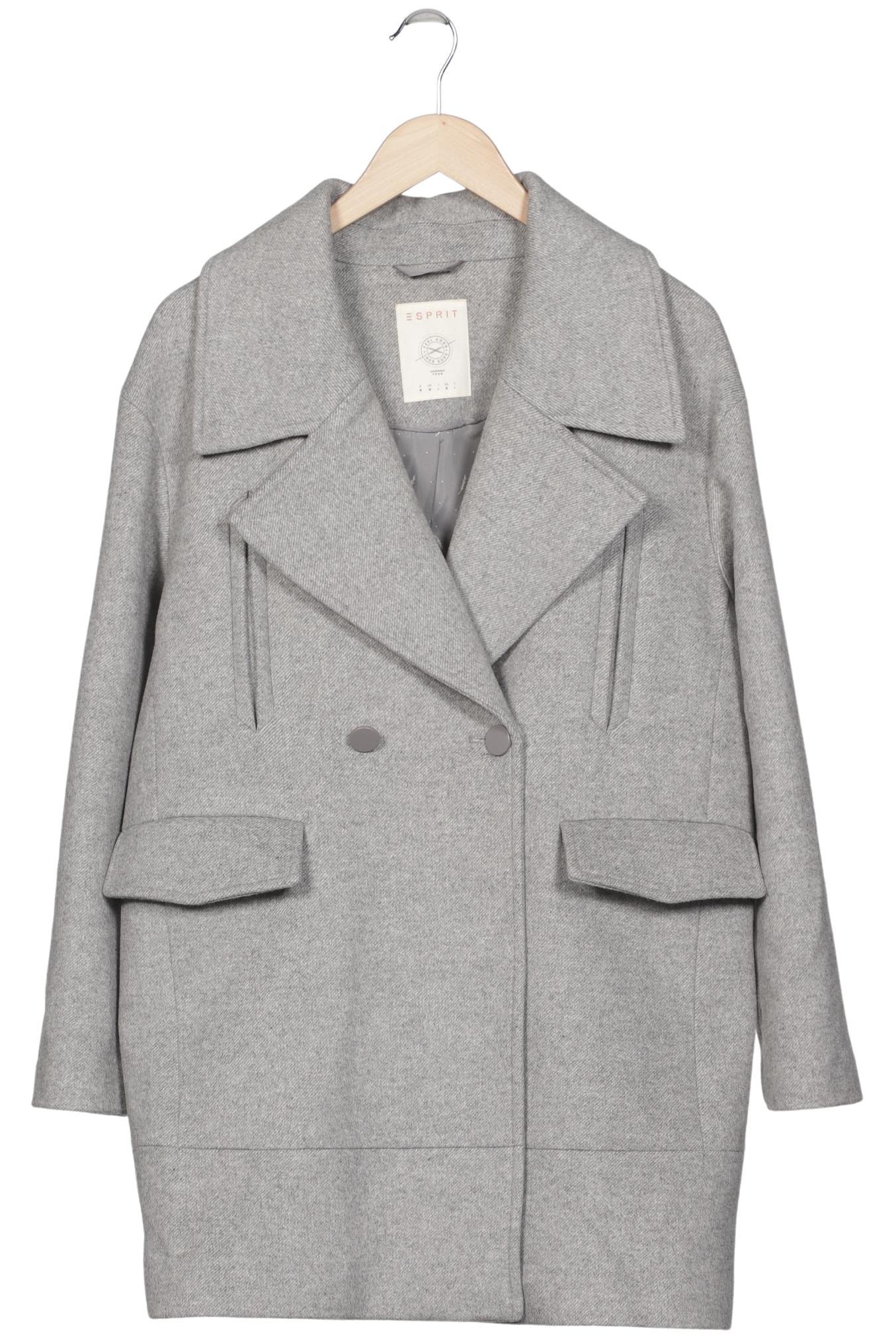 

Esprit Damen Mantel, grau, Gr. 38